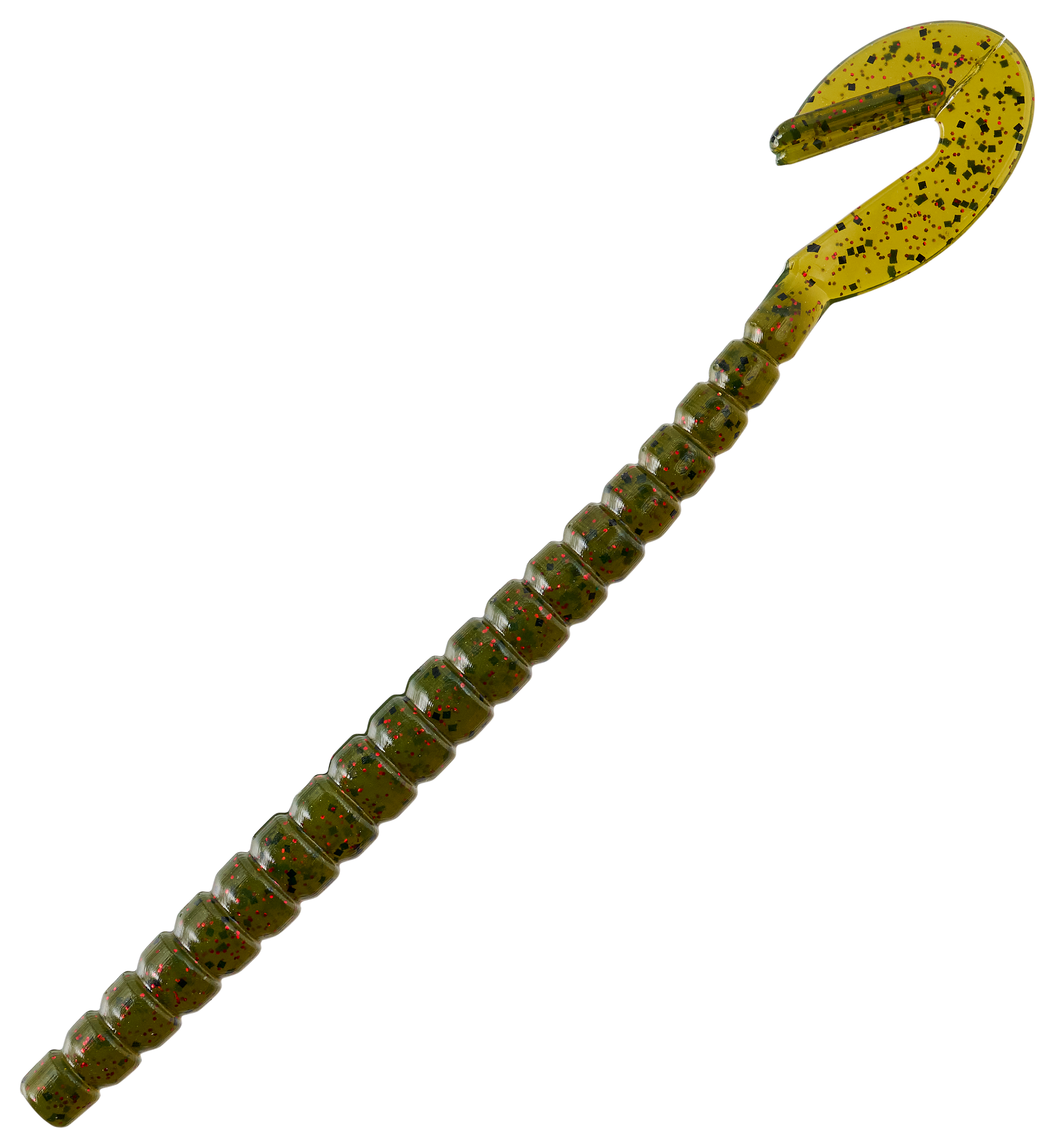 Image of XPS Grass Kicker Paddle Tail Worm - Watermelon Red
