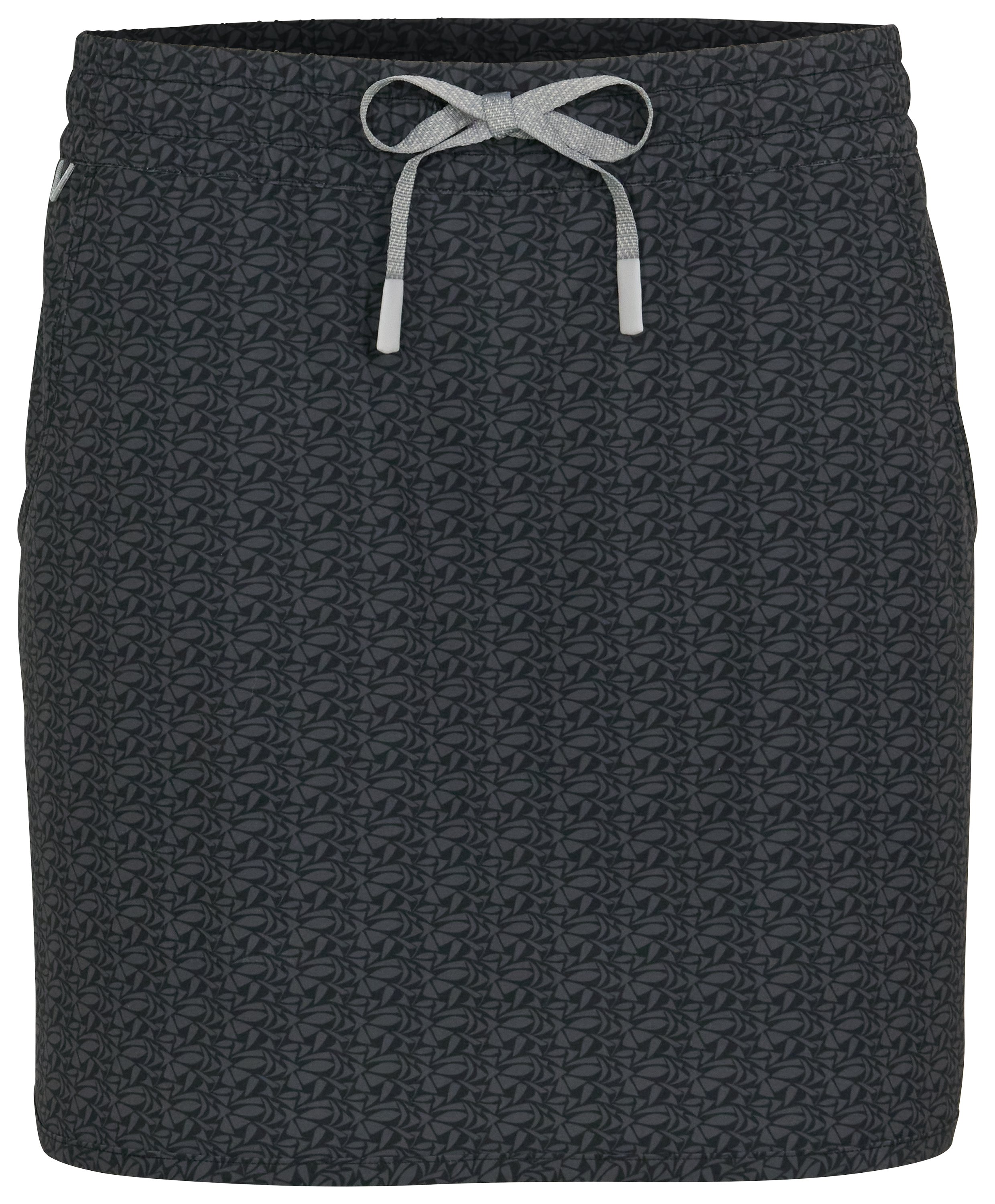 Image of World Wide Sportsman 3D Cool Charter Skort - Black Salty Fins - M