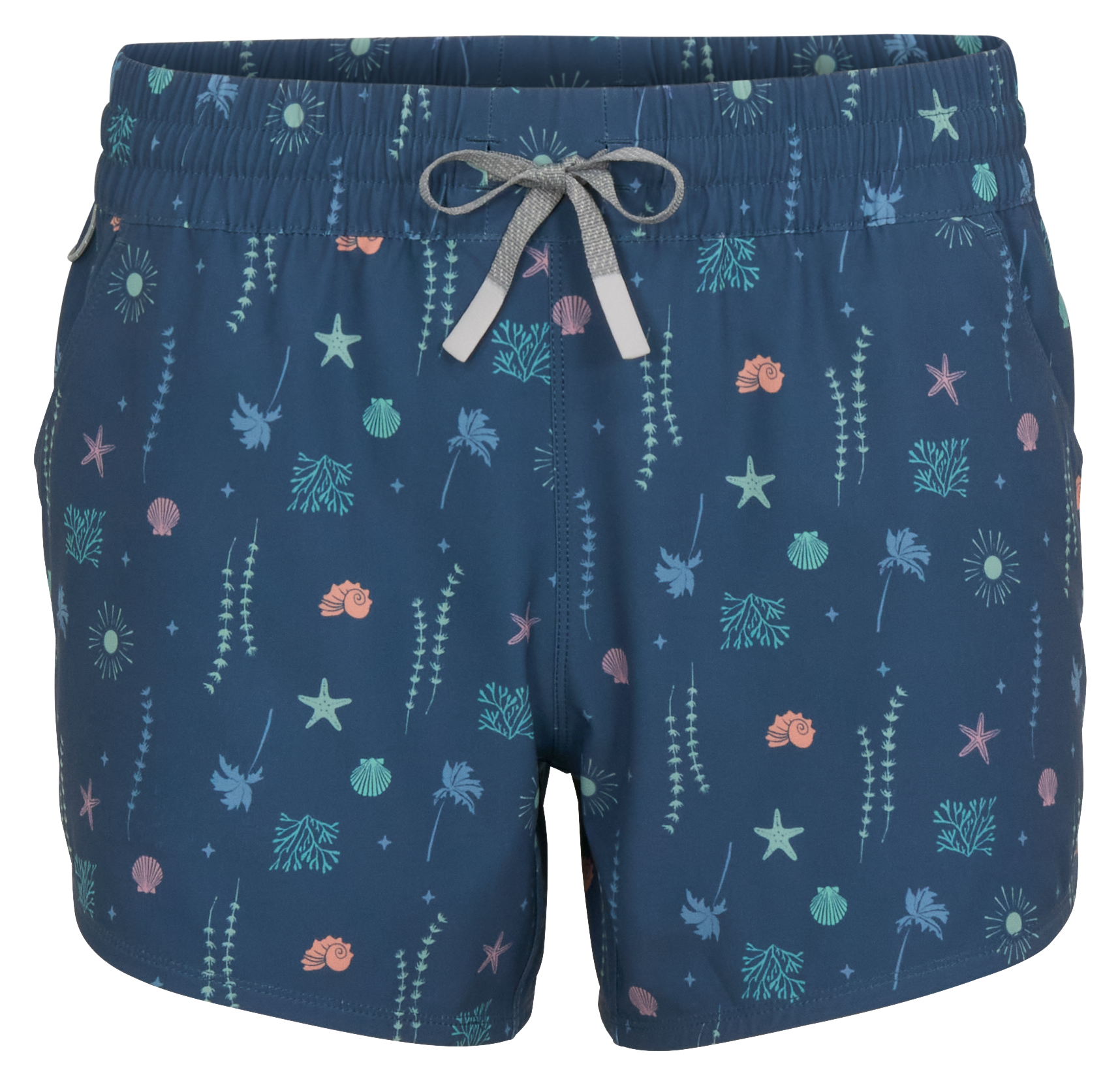 Image of World Wide Sportsman 3D Cool Charter Shorts - Berling Sea Shore