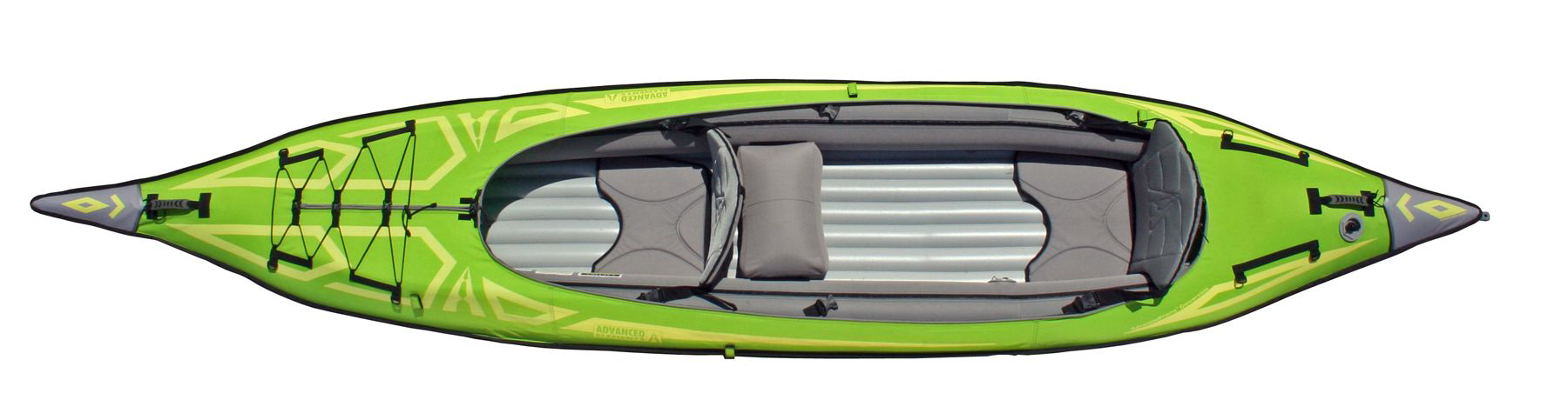 Advanced Elements AdvancedFrame Convertible Inflatable Kayak in Green