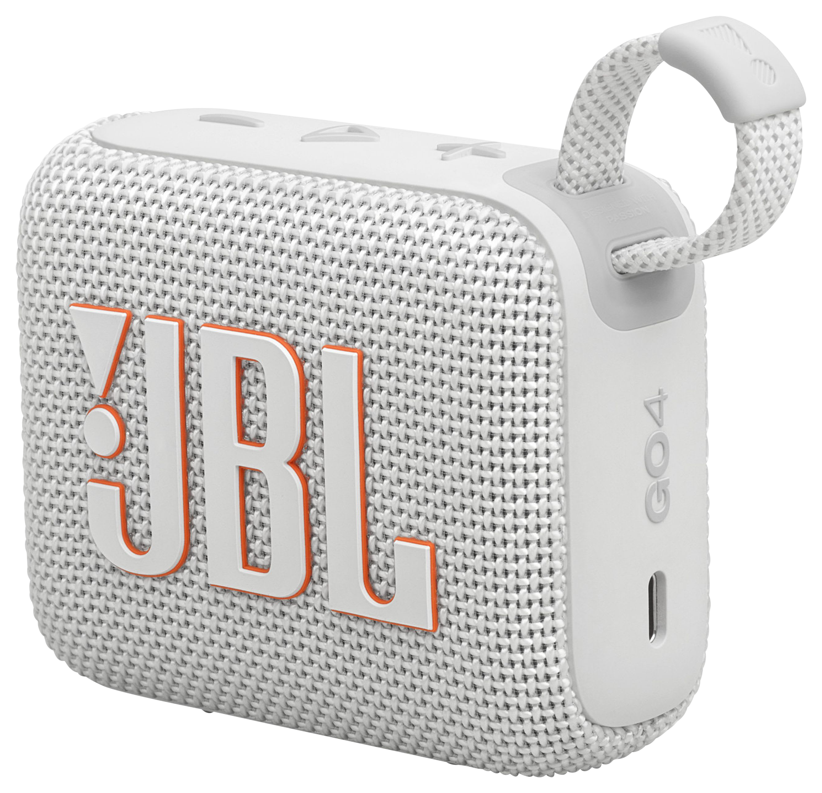 Image of JBL by Harman Go 4 Ultra-Portable Waterproof Bluetooth Speaker - White