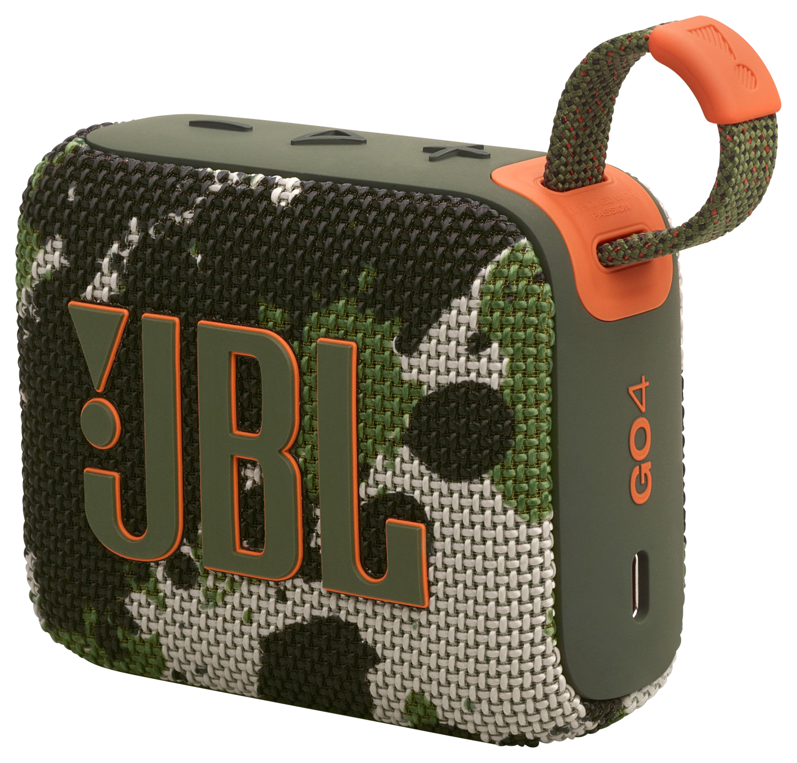 Image of JBL by Harman Go 4 Ultra-Portable Waterproof Bluetooth Speaker - Camo