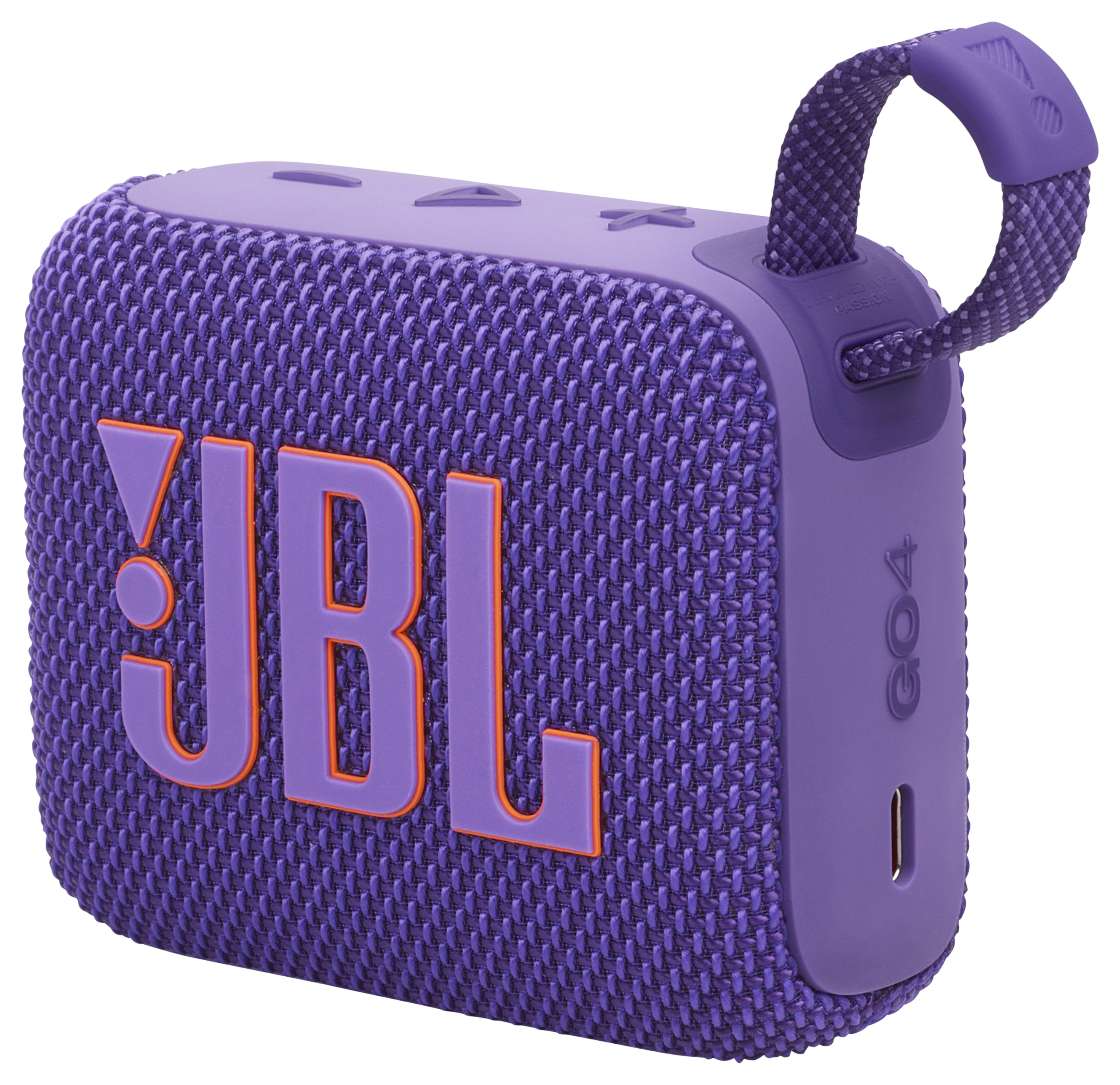Image of JBL by Harman Go 4 Ultra-Portable Waterproof Bluetooth Speaker - Purple