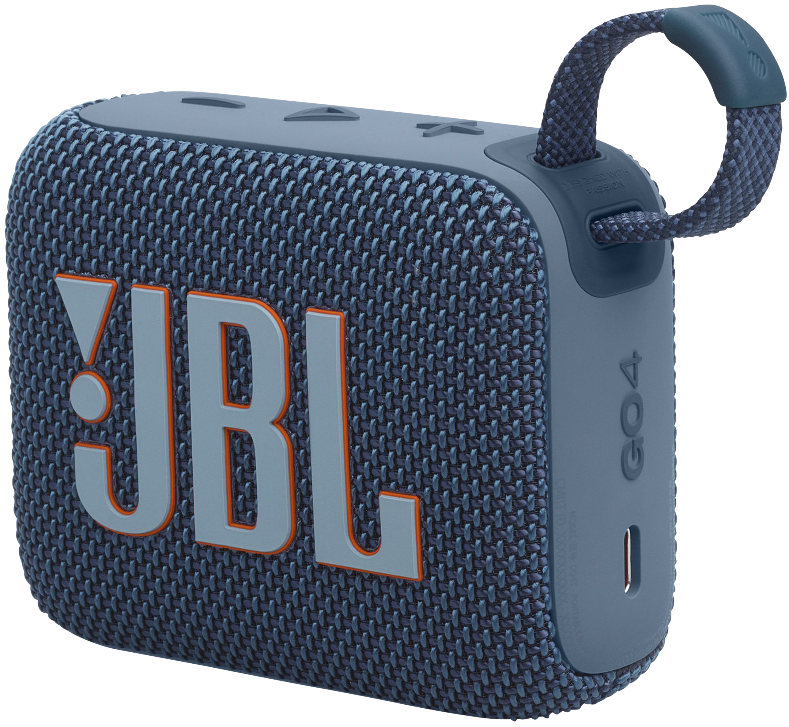 Image of JBL by Harman Go 4 Ultra-Portable Waterproof Bluetooth Speaker - Blue