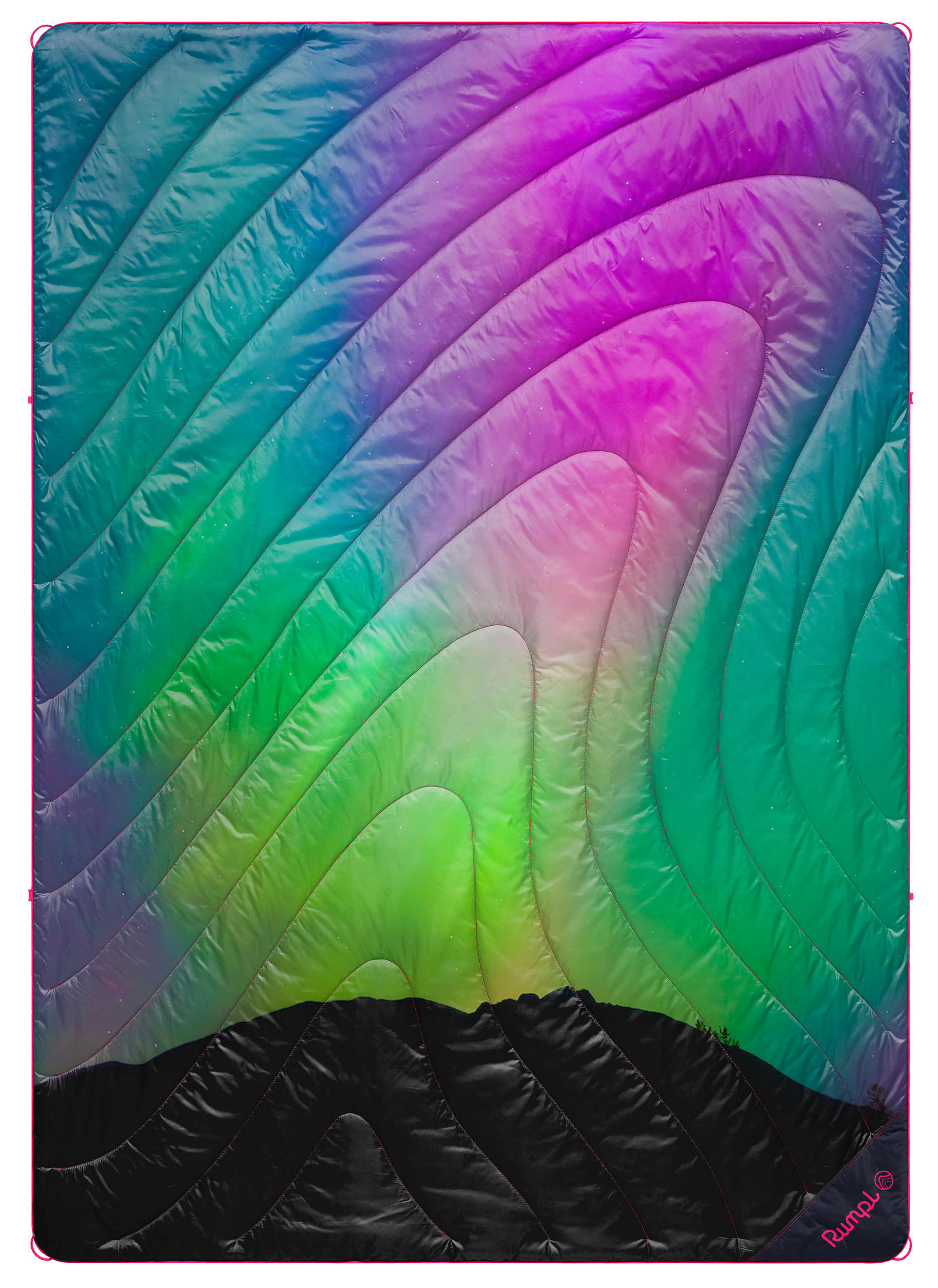 Image of Rumpl Original Puffy Outdoor Blanket - Northern Lights
