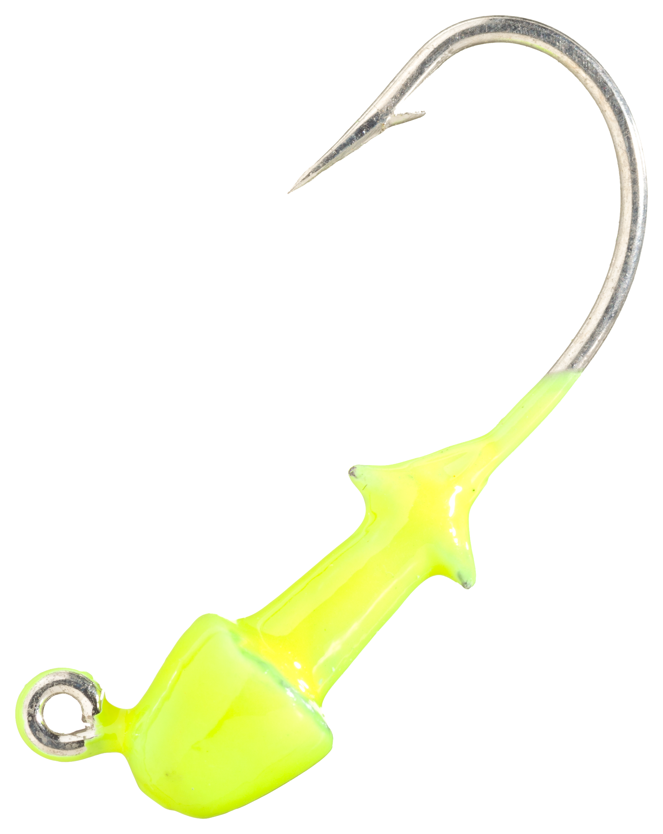 Image of Offshore Angler Shrimp Body Jighead - 3/0 - 1/2 oz. - Chartreuse - 8