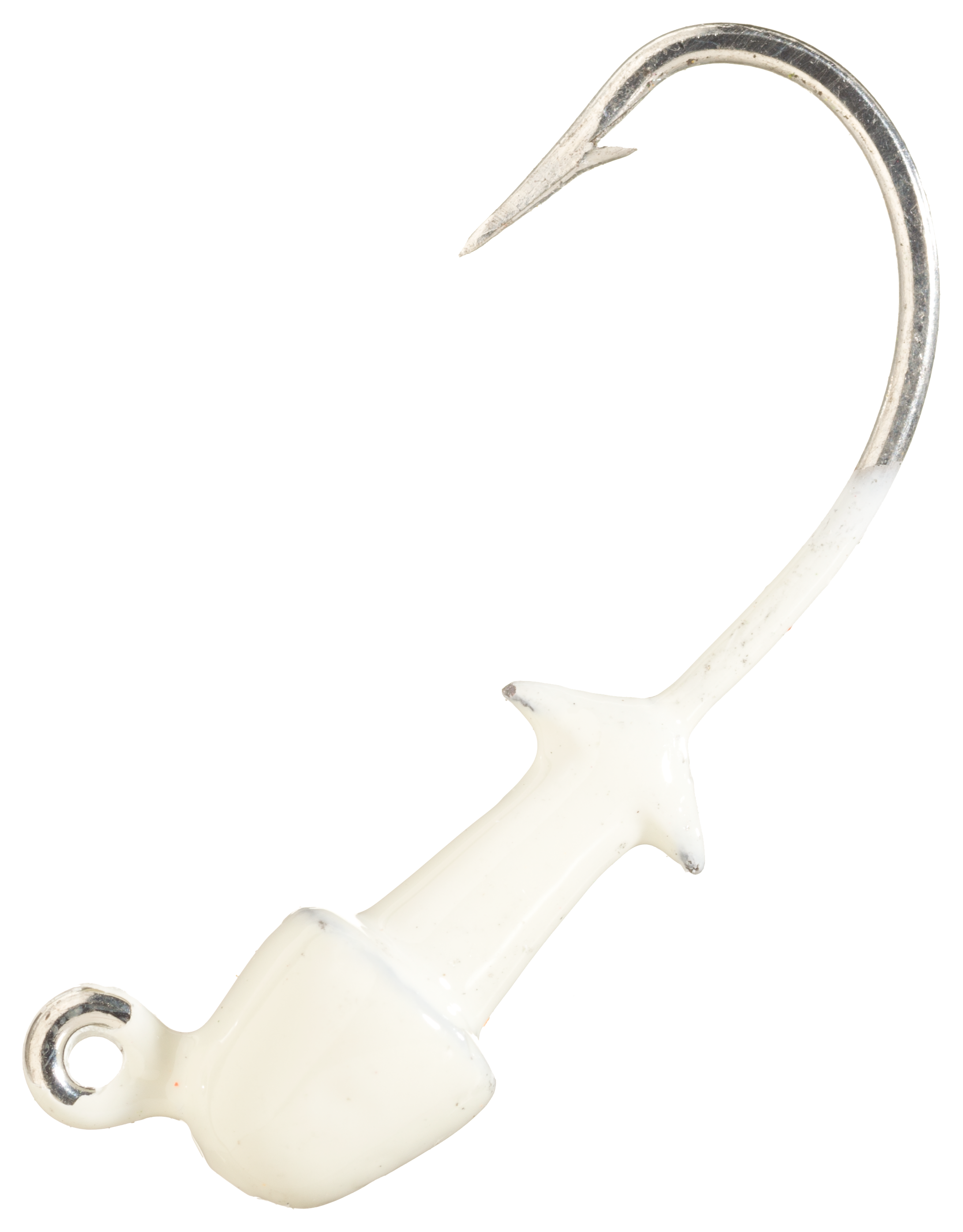 Image of Offshore Angler Shrimp Body Jighead - 1/0 - 1/8 oz. - White - 8
