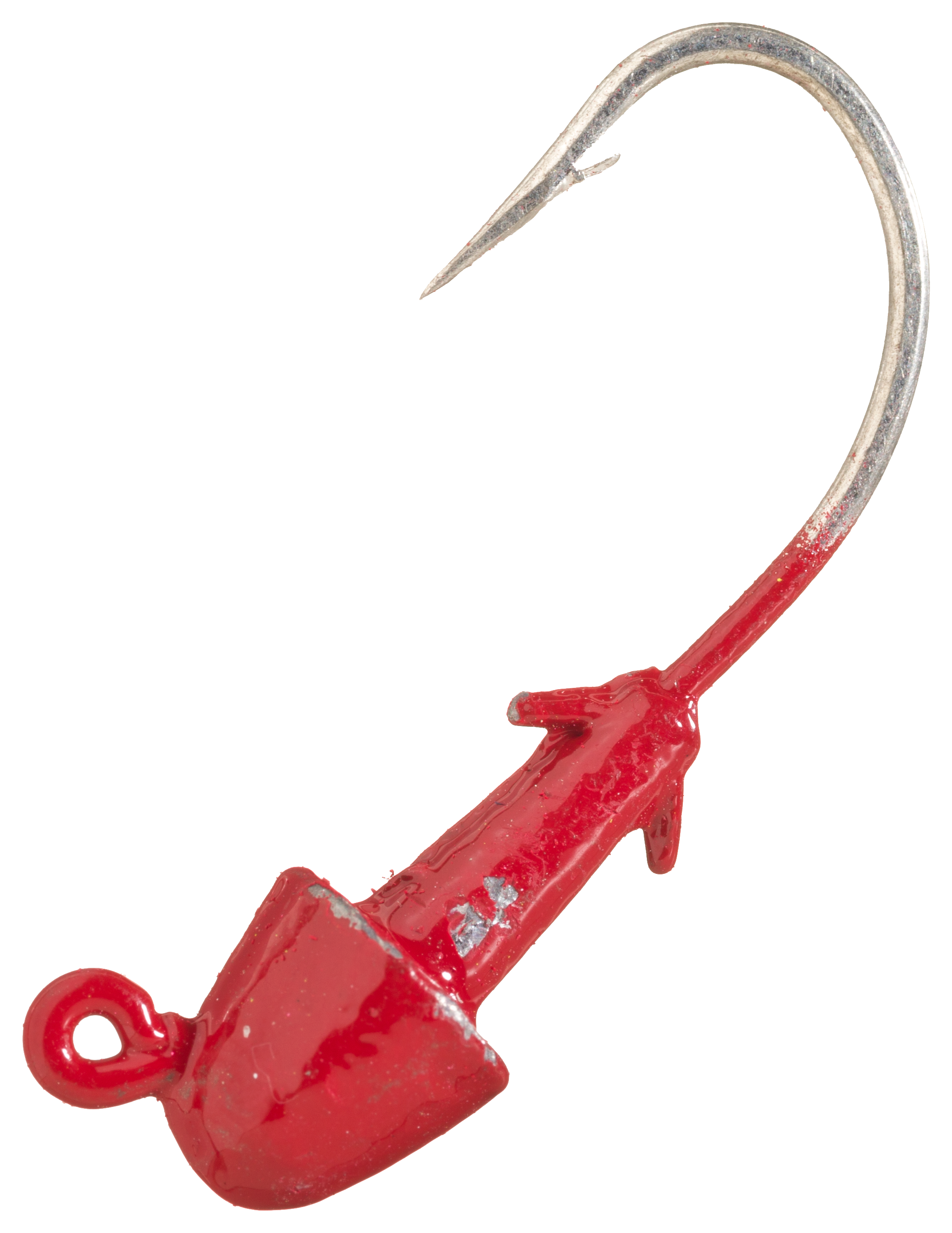 Image of Offshore Angler Shrimp Body Jighead - 1/0 - 1/8 oz. - Red - 8