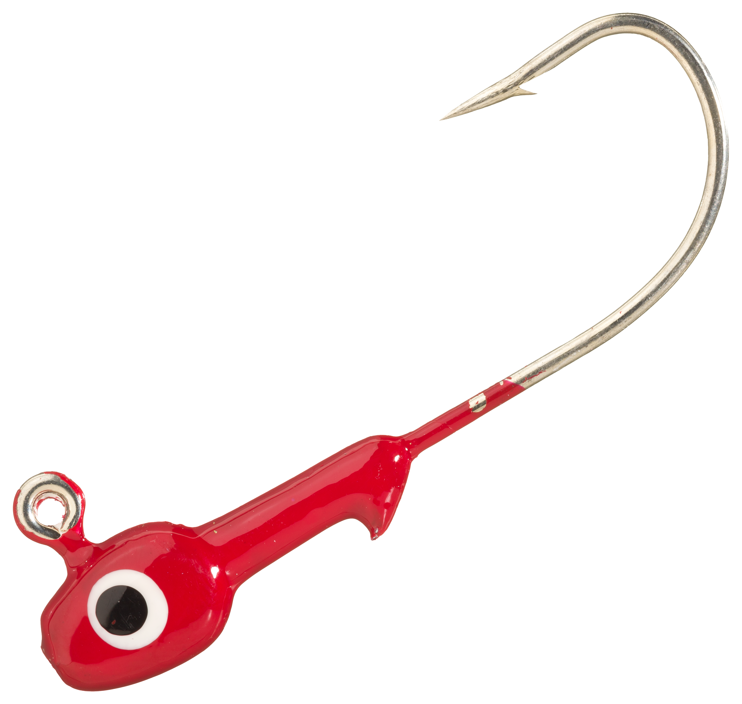 Image of Offshore Angler Flat Head Lead Keeper Jighead - Red - 3/0 - 3/8 oz. - 8