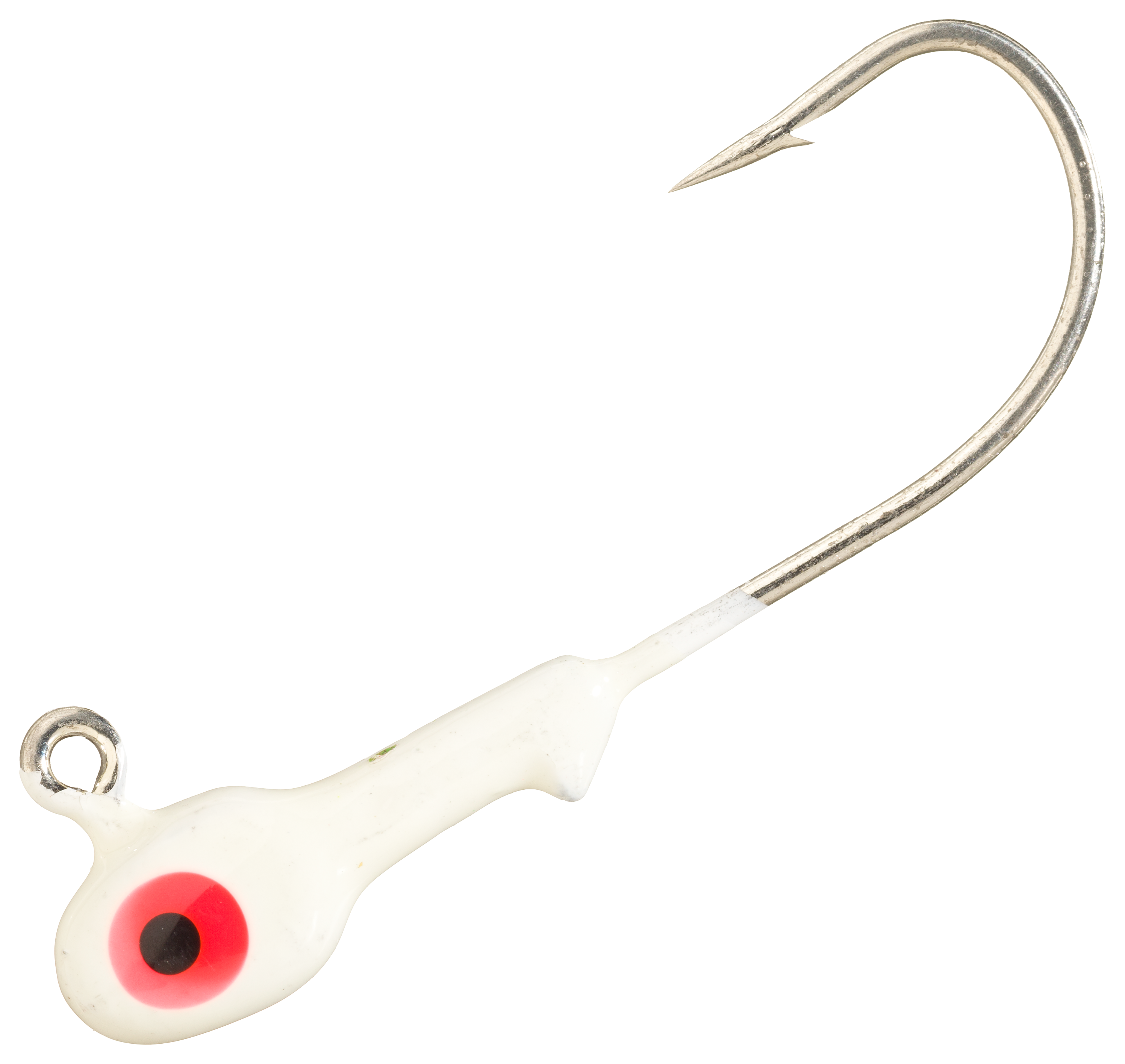 Image of Offshore Angler Flat Head Lead Keeper Jighead - White - 1/0 - 1/8 oz. - 8