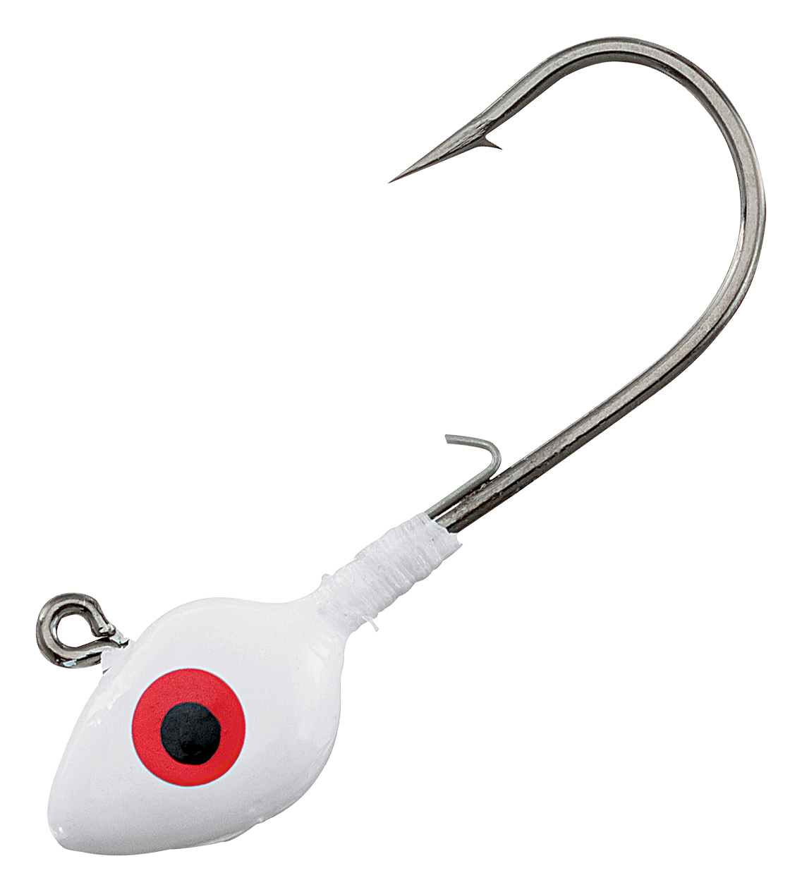 Image of Offshore Angler Flathead Wire Keeper Jigheads - 2/0 - 1/8 oz. - White