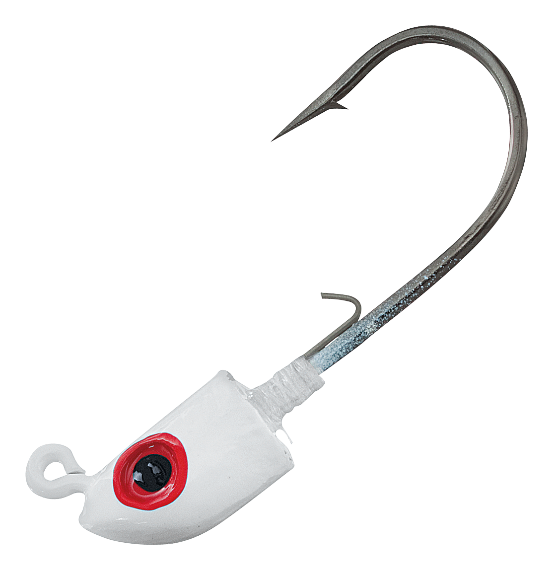 Image of Offshore Angler Shad Head Wire Keeper Jigheads - 3/0 - 1/8 oz. - White