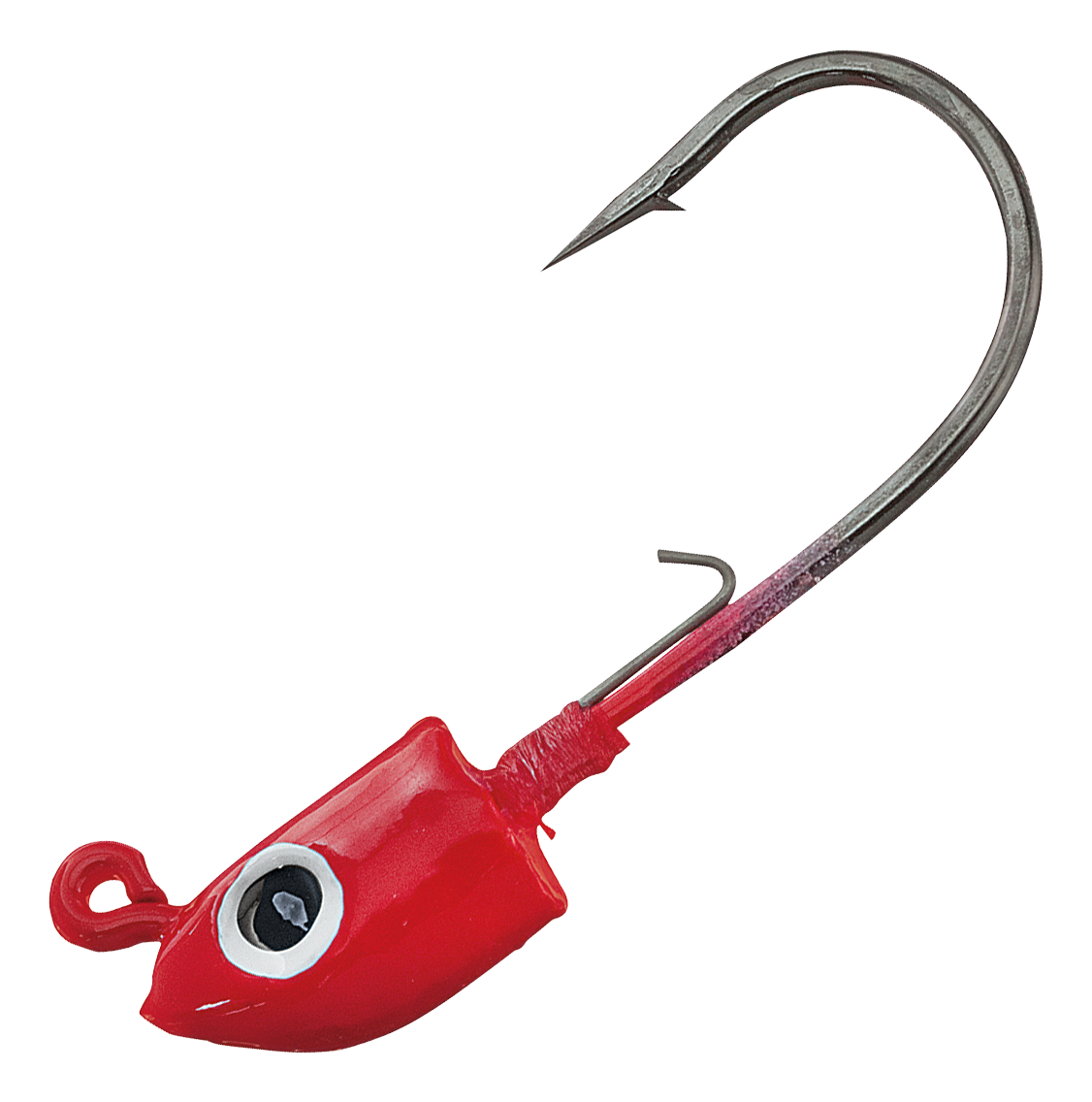 Image of Offshore Angler Shad Head Wire Keeper Jigheads - 4/0 - 3/8 oz. - Red