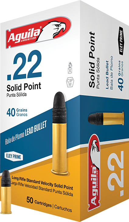 Aguila Super Extra 22 LR 40 Grain Standard Velocity Rimfire Ammo - 500 Rounds - Aguila