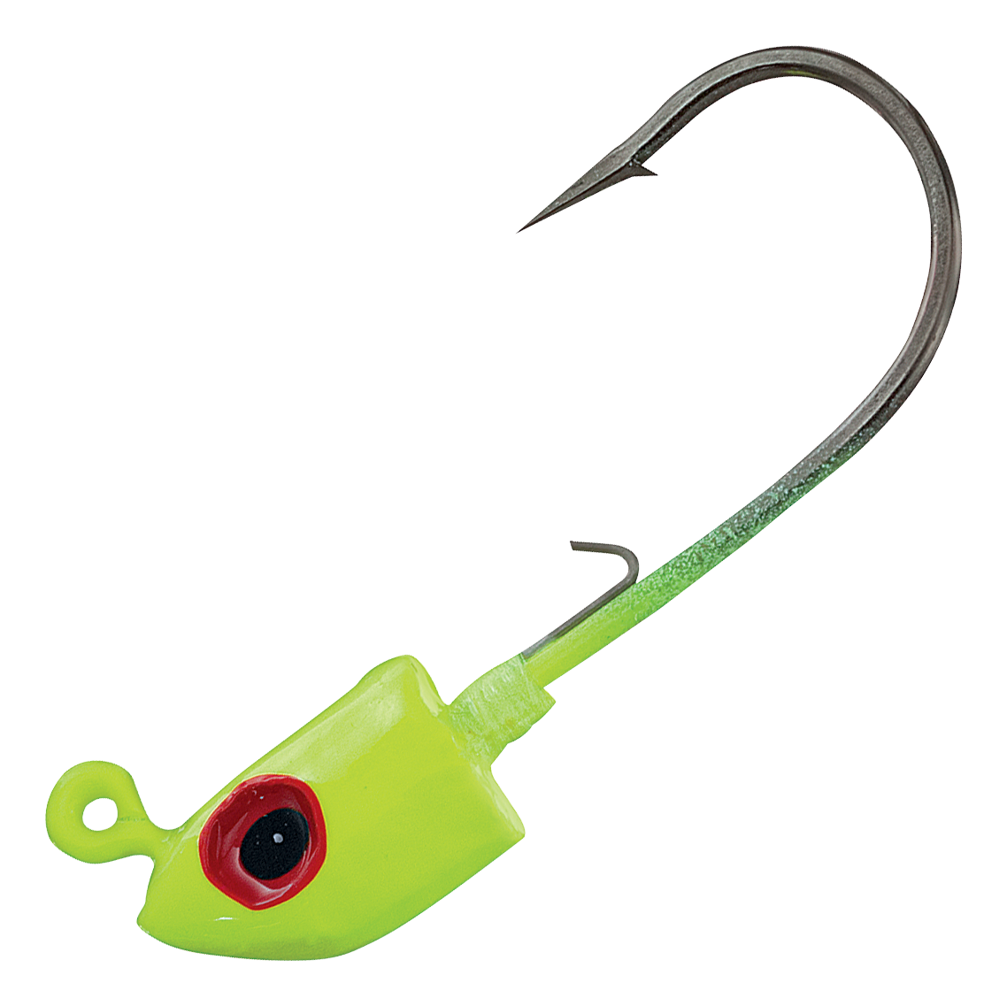 Image of Offshore Angler Shad Head Wire Keeper Jigheads - 4/0 - 3/8 oz. - Charteuse