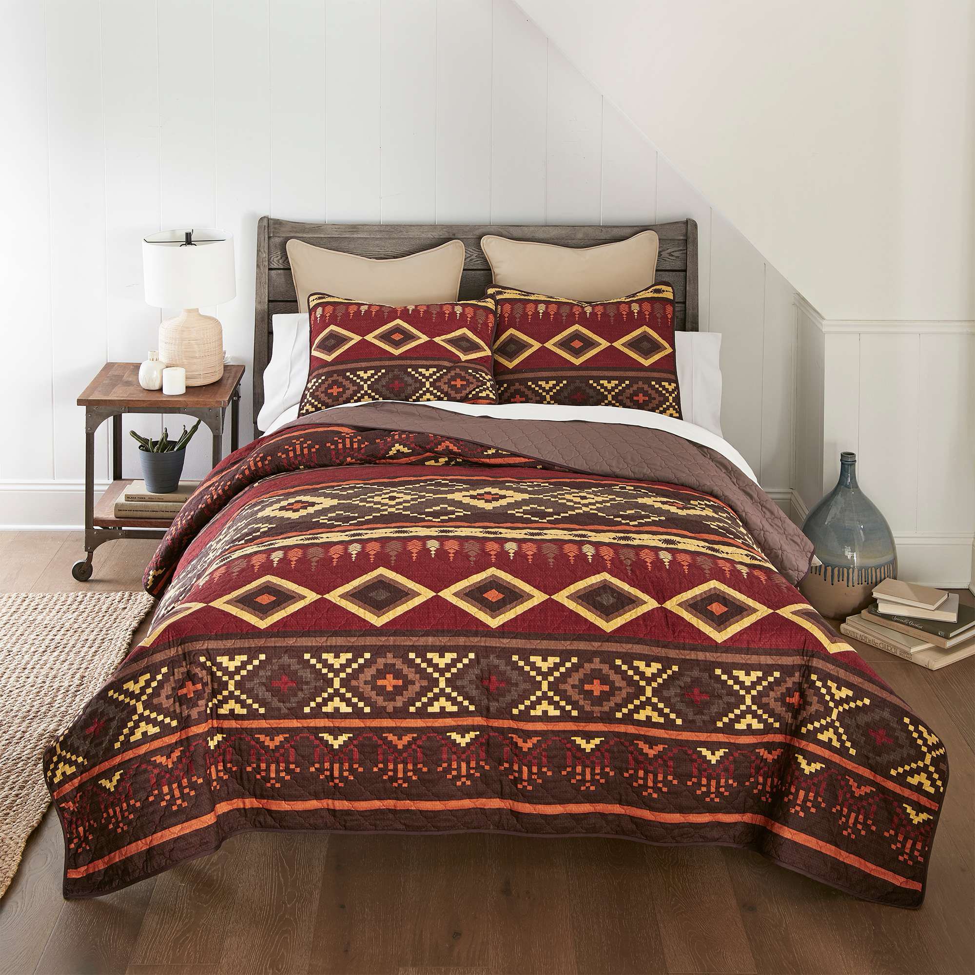 Image of Donna Sharp Western Tapestry Quilted Bedding Set - King