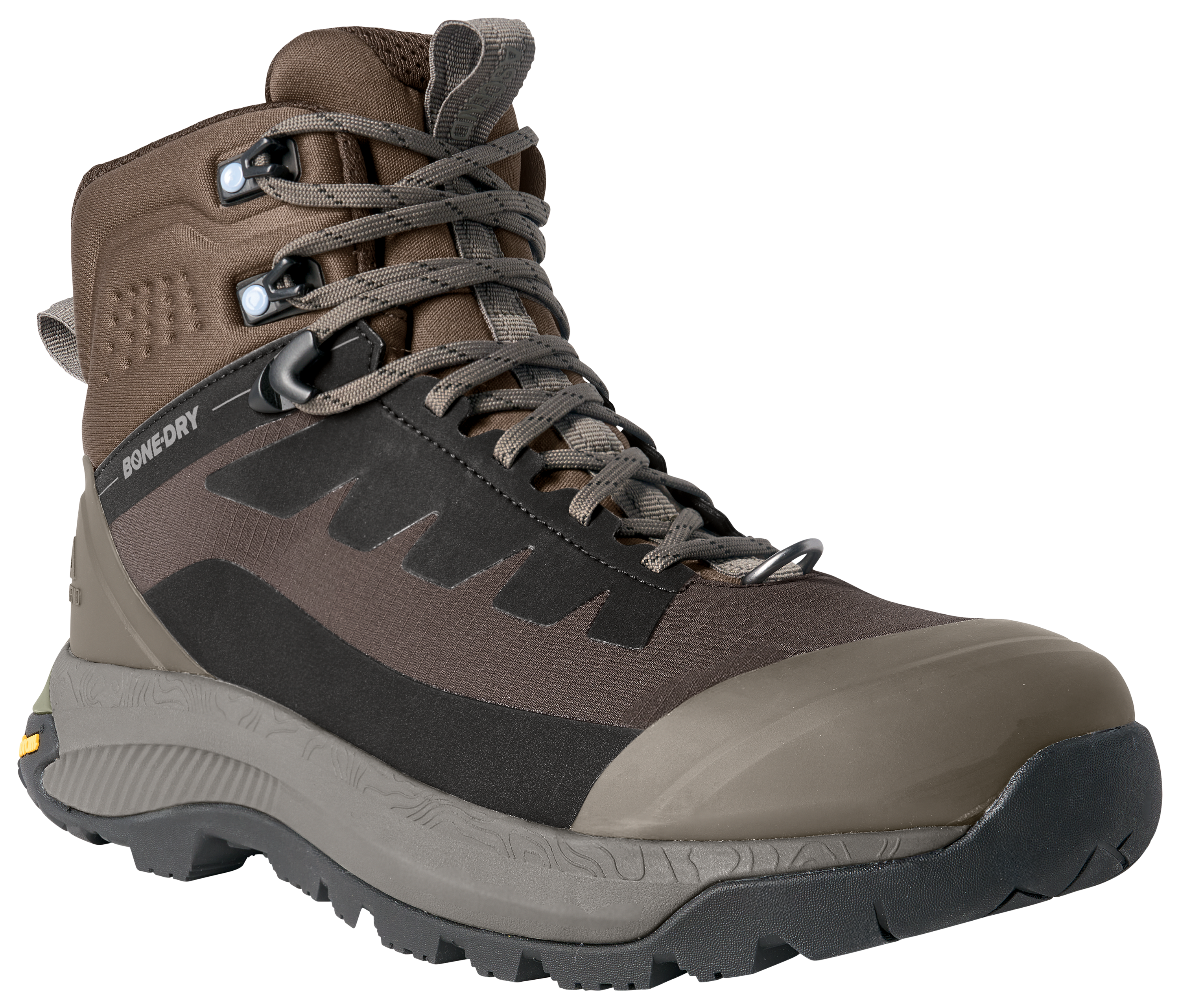 Image of Ascend Apex LT Mid Waterproof Hiking Boots for Men - Turkish Coffee/Olive Night