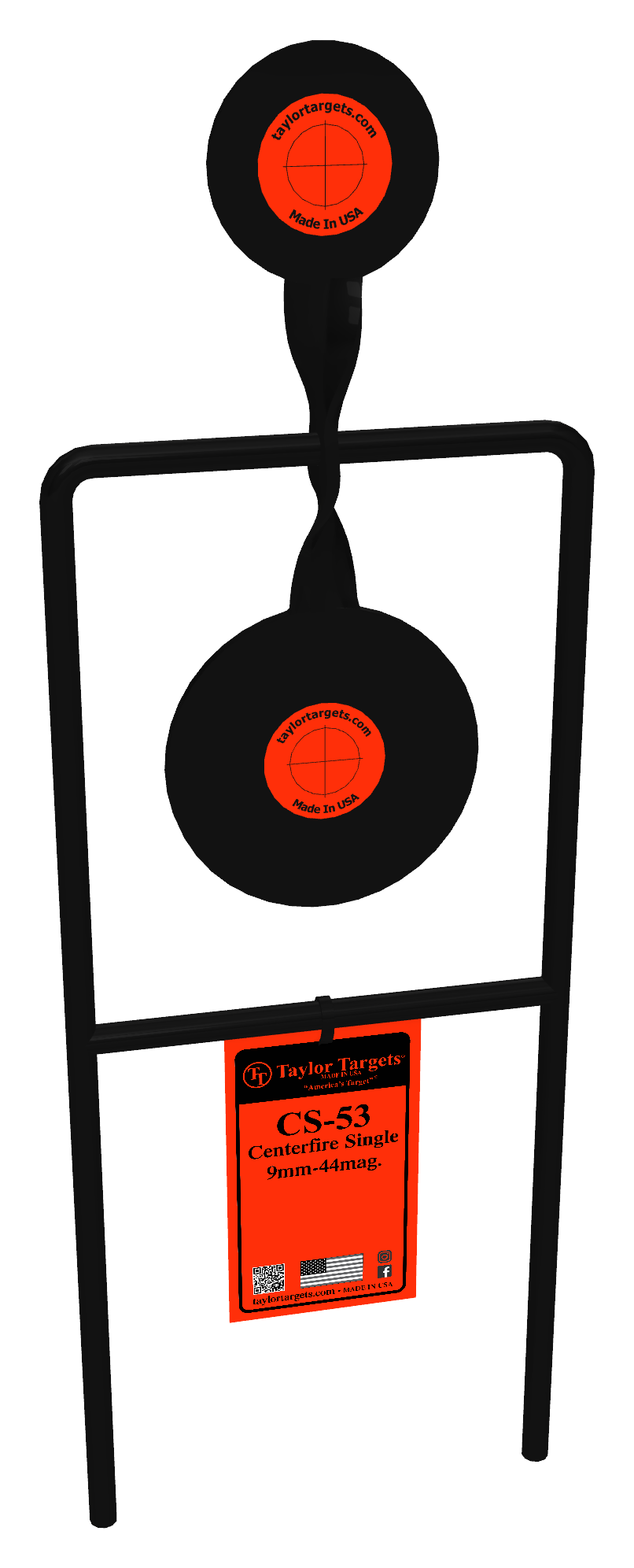 Image of Taylor Targets RS-53 Rimfire Single Spinner Target