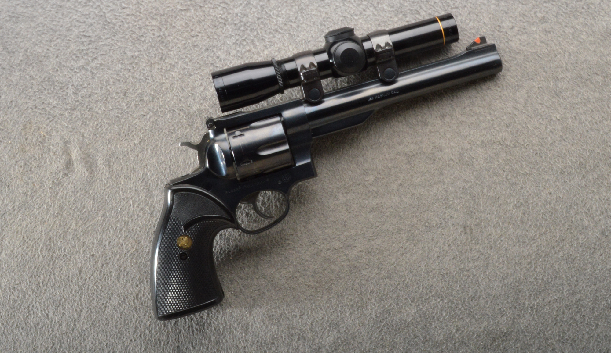 Ruger ~ Redhawk ~ .44 Magnum ~ Leupold M8 2X Scope - Bass Pro Shops