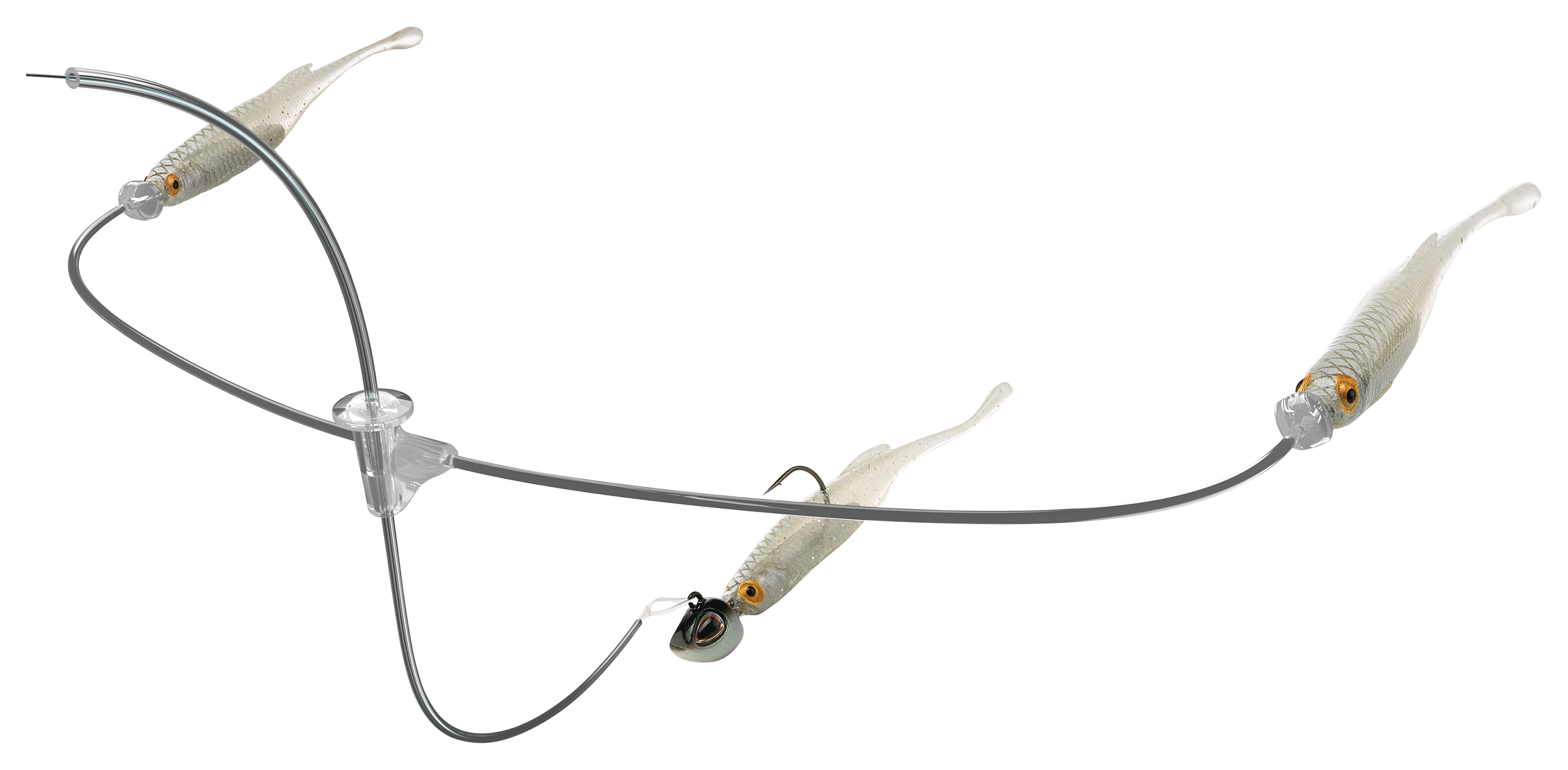 Image of "Berkley Triple Minnow Rig Kit - White Shiner - 3"""