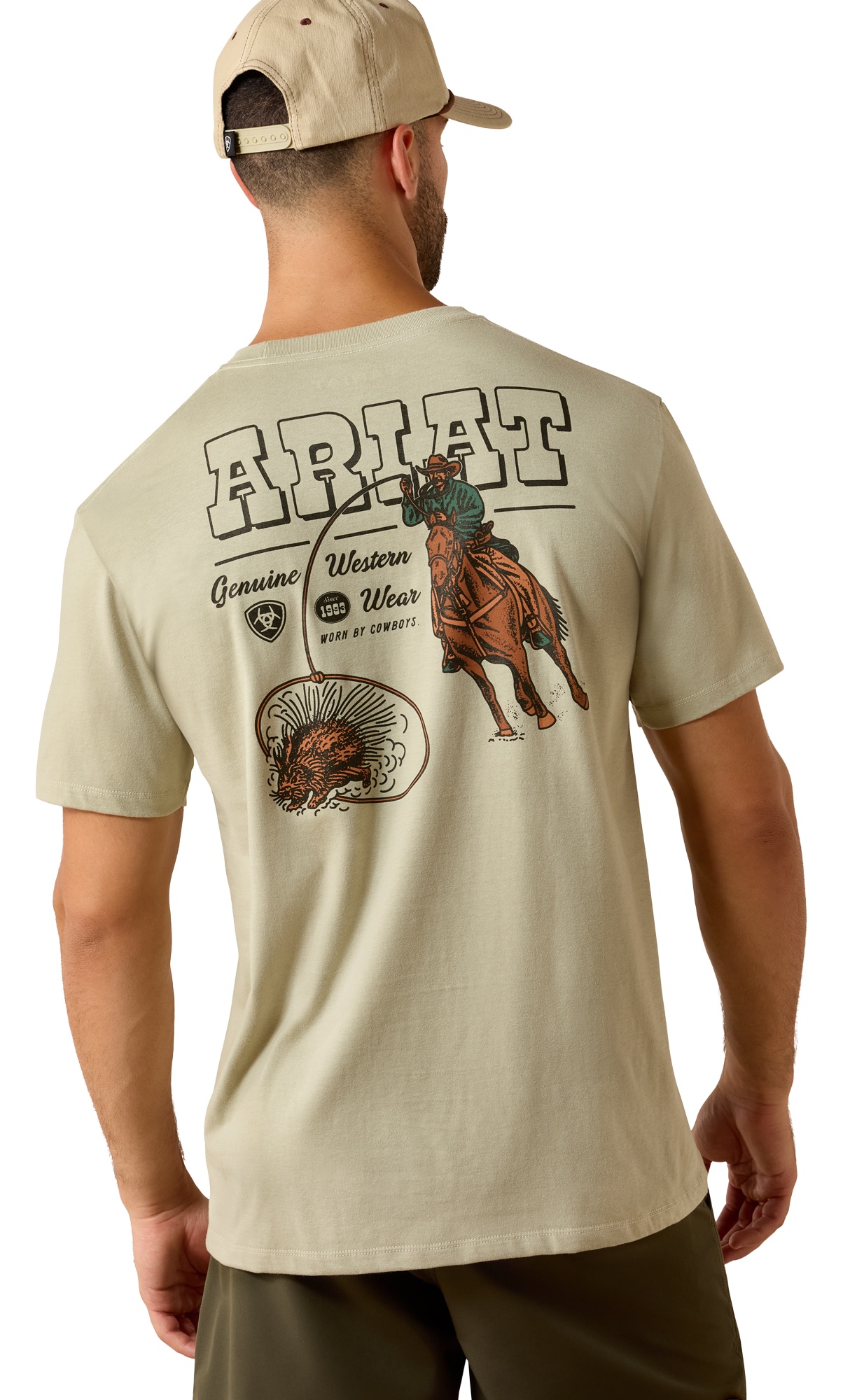 Image of Ariat Porcupine Posse Short-Sleeve T-Shirt - Elm