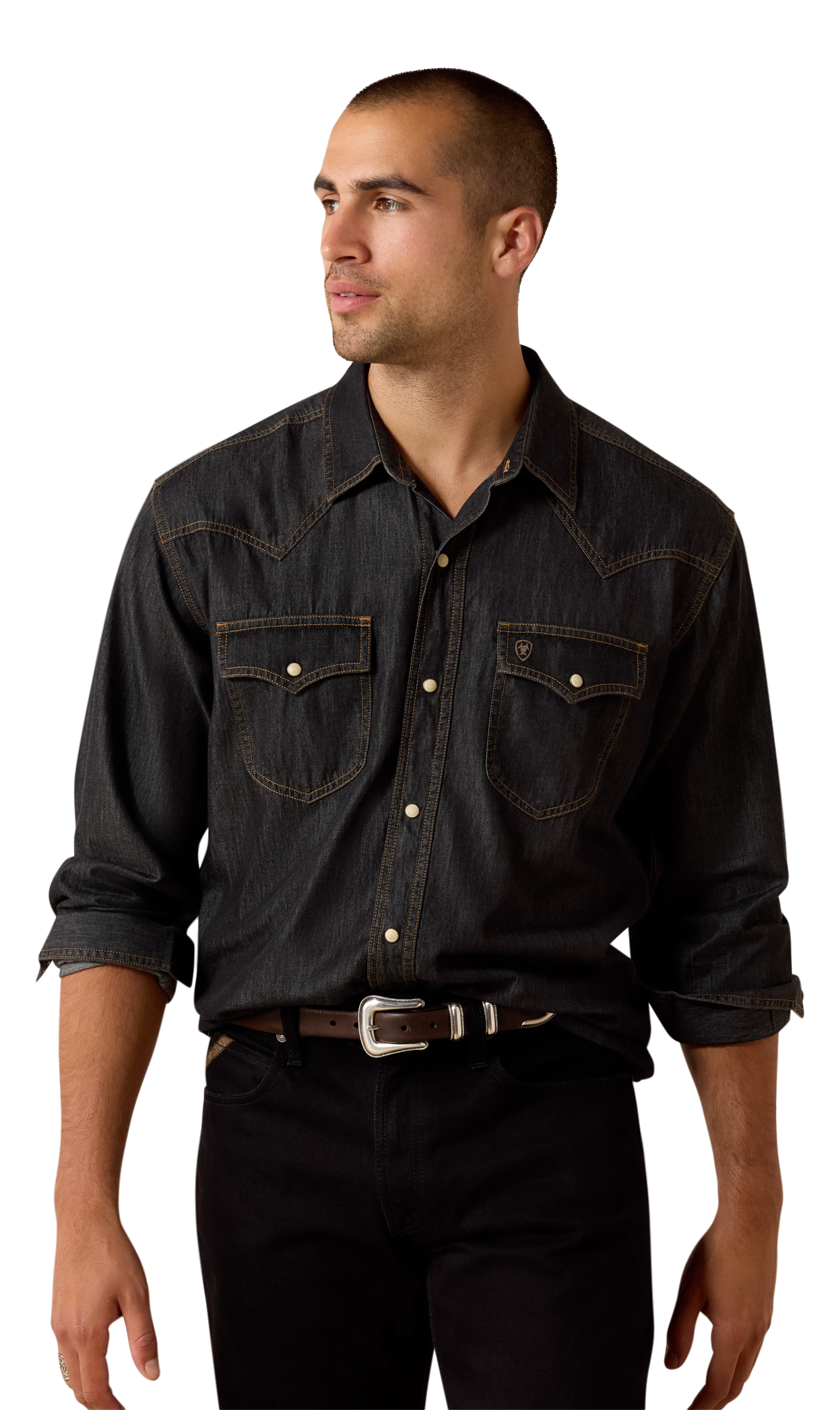 Image of Ariat Retro Muir Woods Trail Halford Long-Sleeve Shirt - Halford
