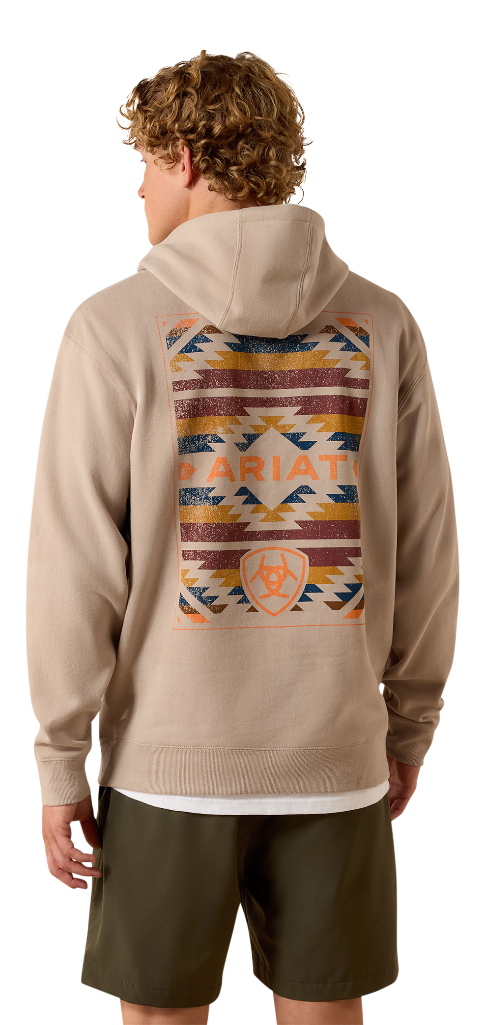 Image of Ariat Tapiz Zapoteco Long-Sleeve Hoodie - Beige