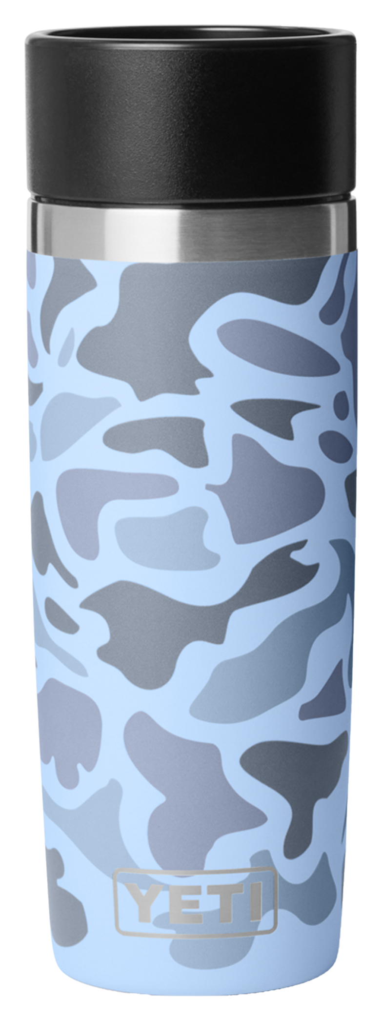 Image of YETI Rambler Traveler 16-oz. Bottle with Commuter Cap - Blue Camo