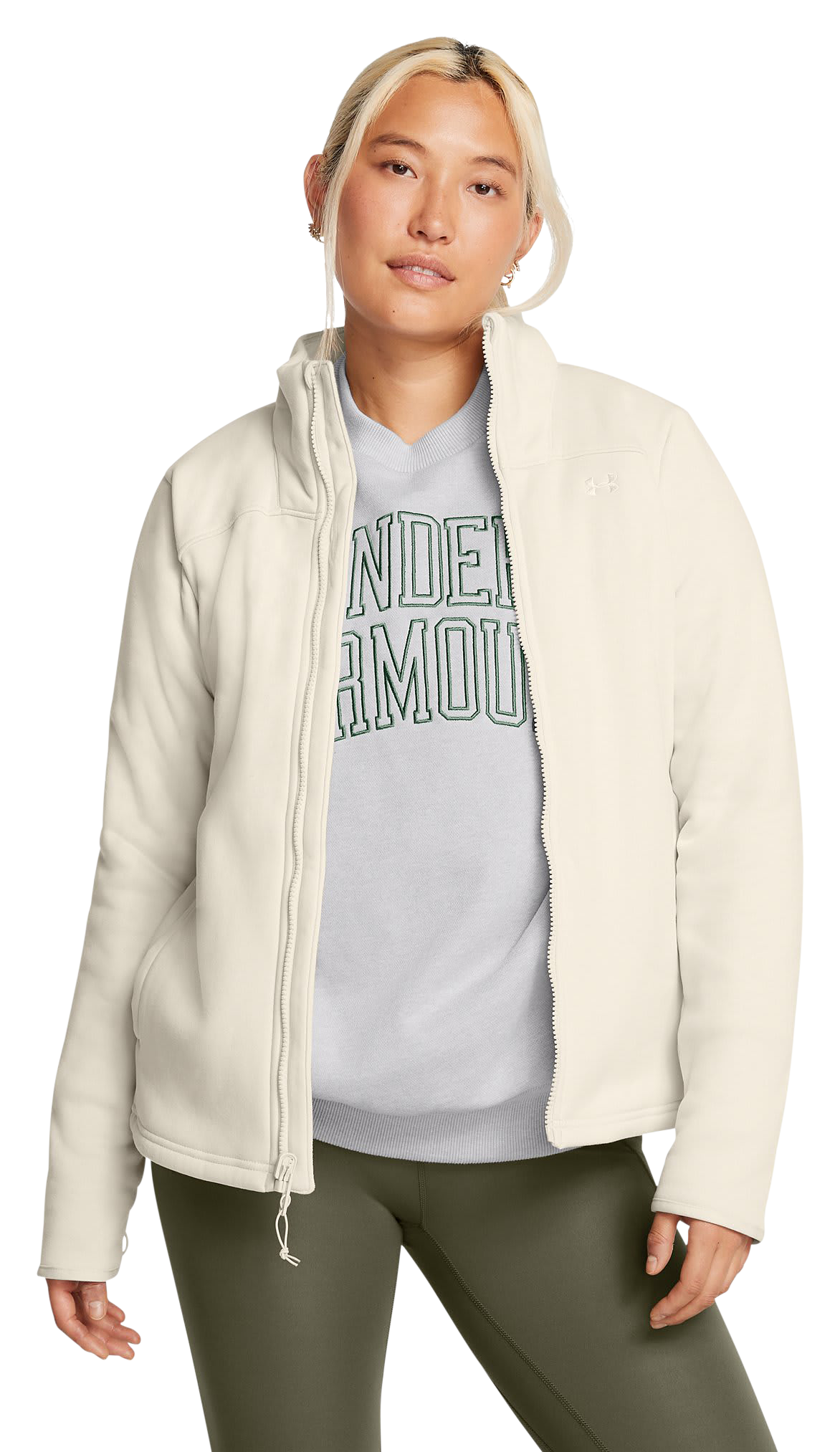 Image of Under Armour Storm Porter 2.0 3-in-1 Jacket - Summit White/White - XXL