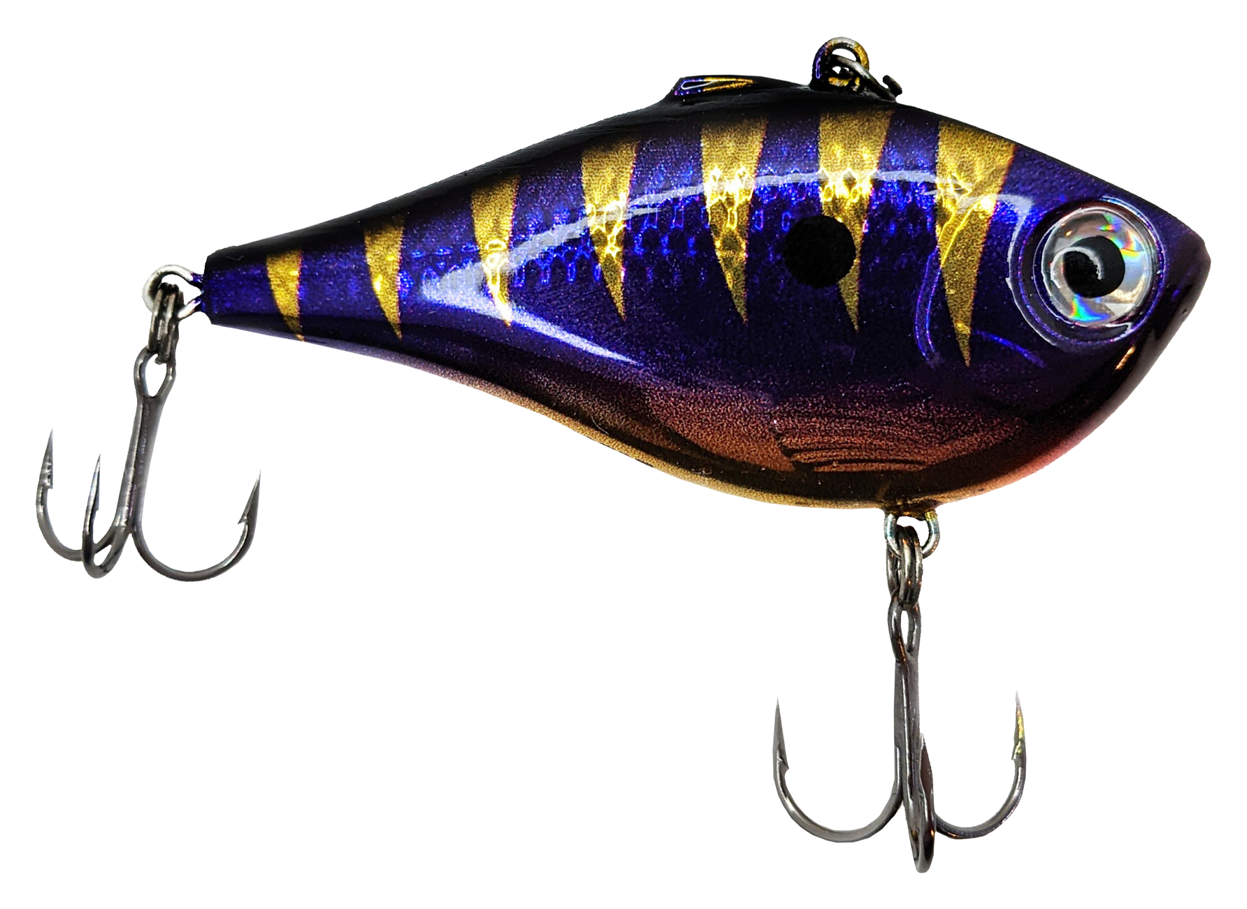 Image of "Hot Shot Customs Rapala Rippin' Rap Lipless Crankbait - Mohawk - 2.75"" - 7/8 oz."