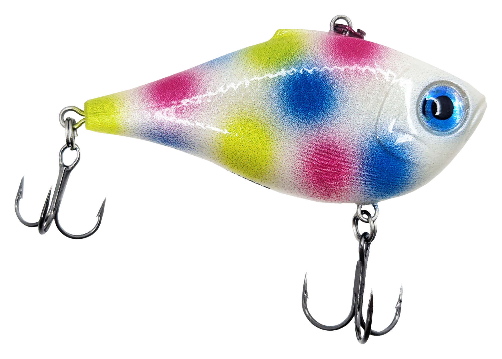 Image of "Hot Shot Customs Rapala Rippin' Rap Lipless Crankbait - Wonderbread Glow - 2.75"" - 7/8 oz."