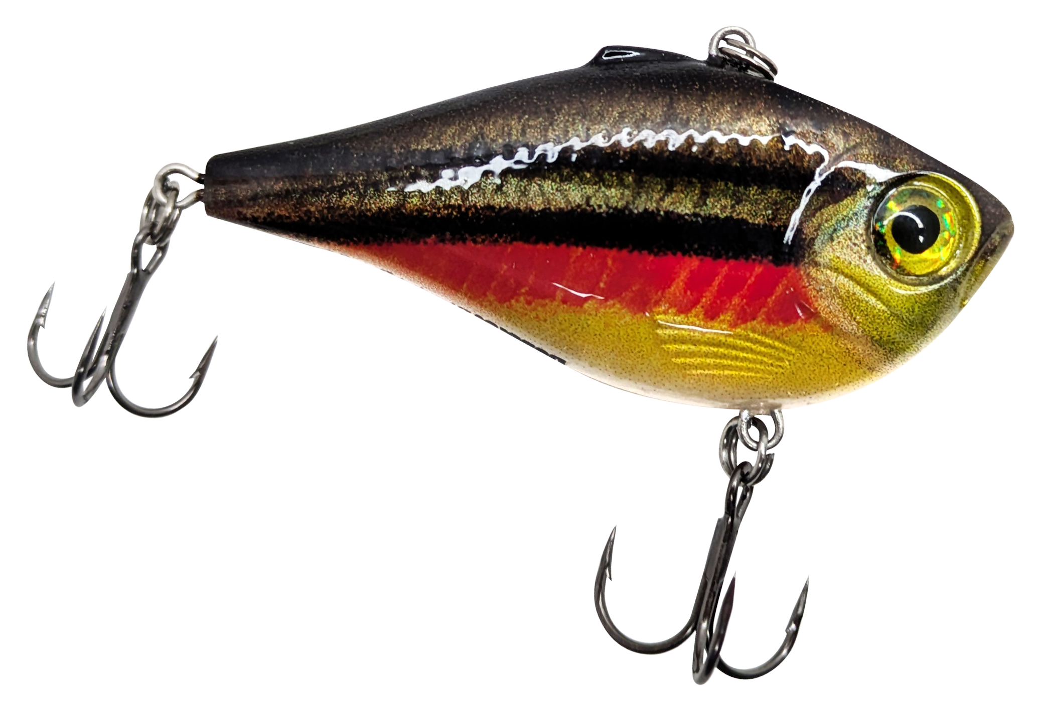 Image of "Hot Shot Customs Rapala Rippin' Rap Lipless Crankbait - Red Dace - 2.75"" - 7/8 oz."