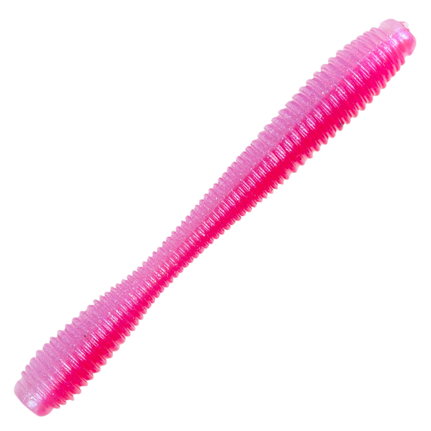 Image of "6th Sense Fishing Bounce Worm - Morning Dawn - 3"""