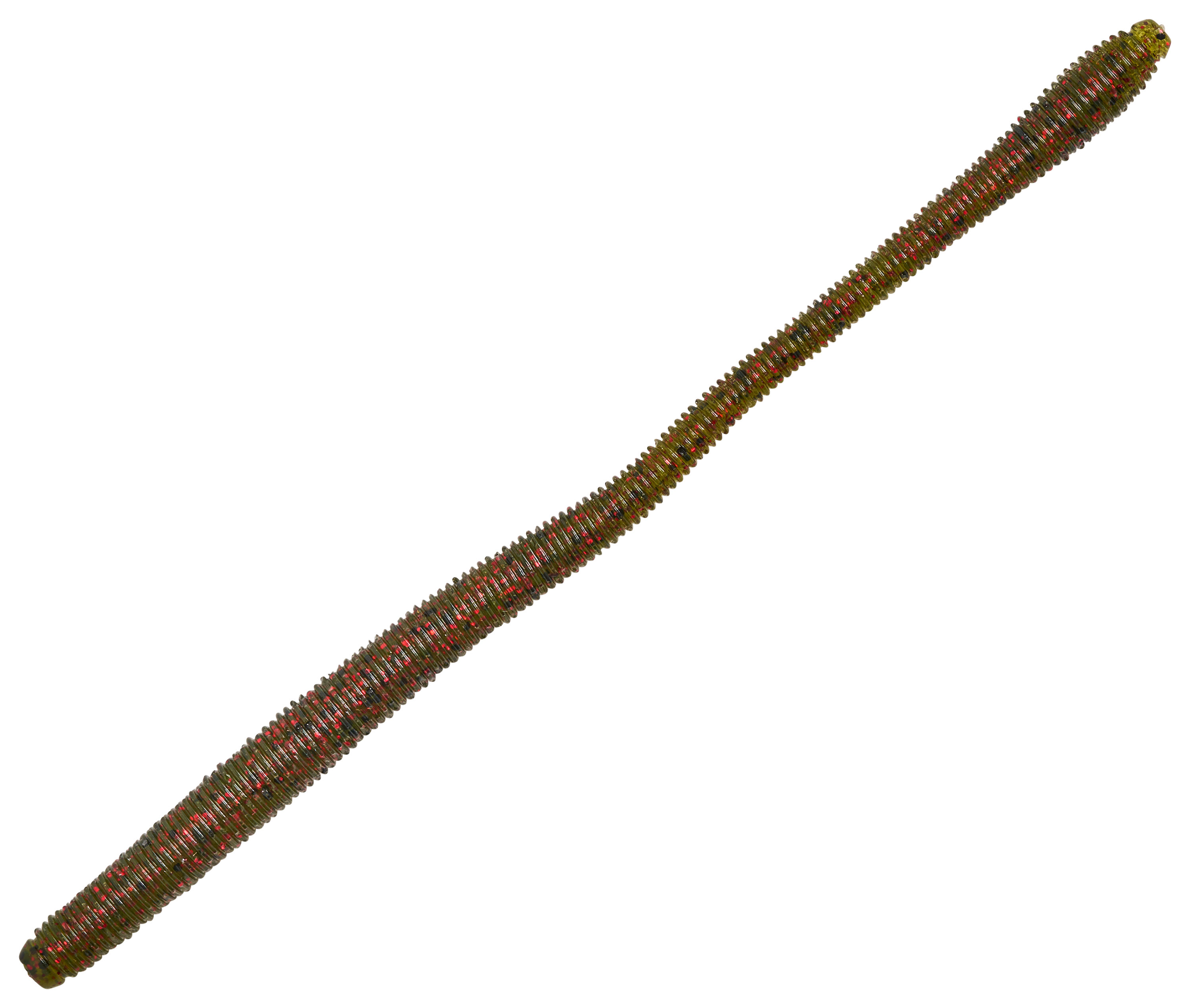 Image of "6th Sense Fishing Bounce Worm - Watermelon Red - 3.8"""