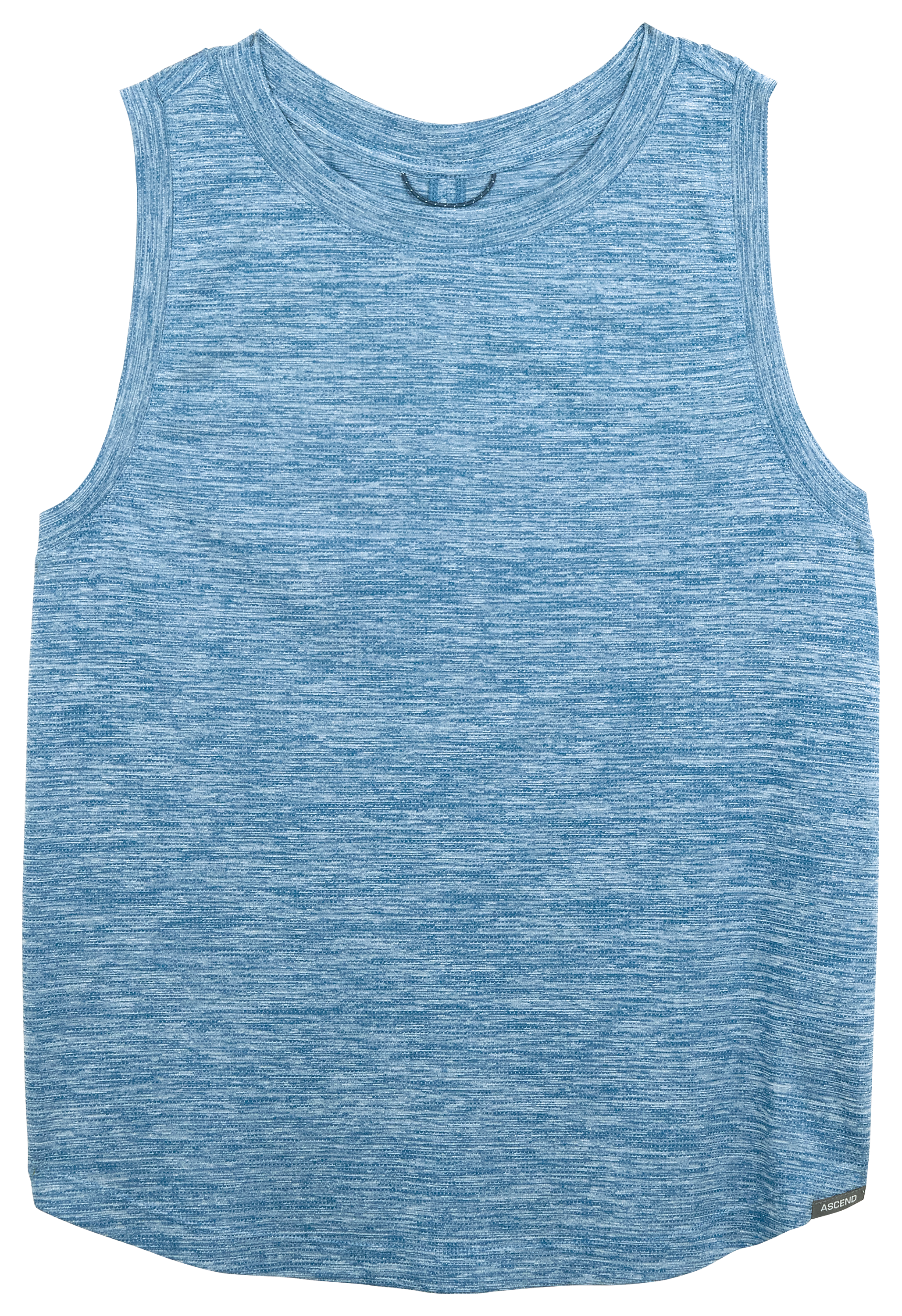 Image of Ascend 3D Cool Lightweight Tank Top - Copen Blue