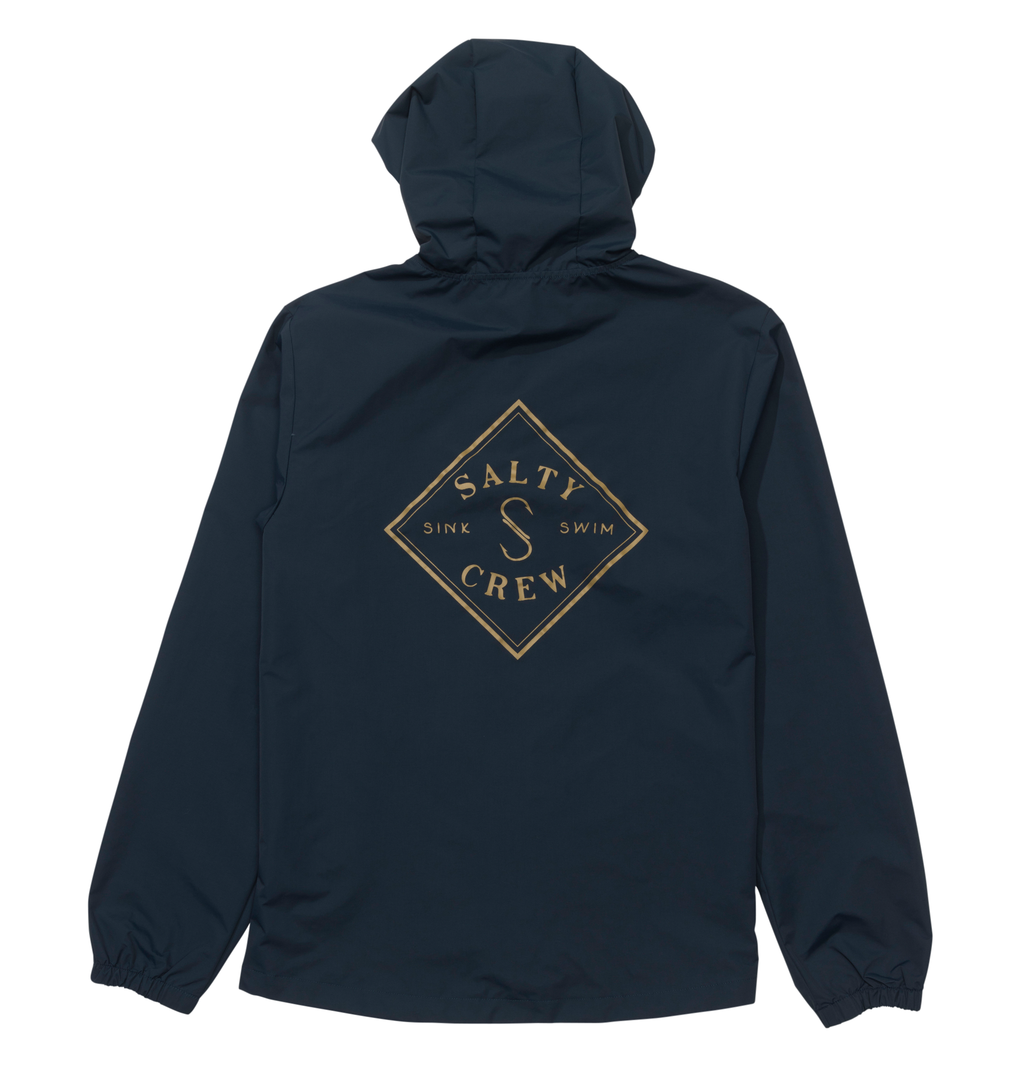Image of Salty Crew Tippet Snap Jacket - Midnight Navy