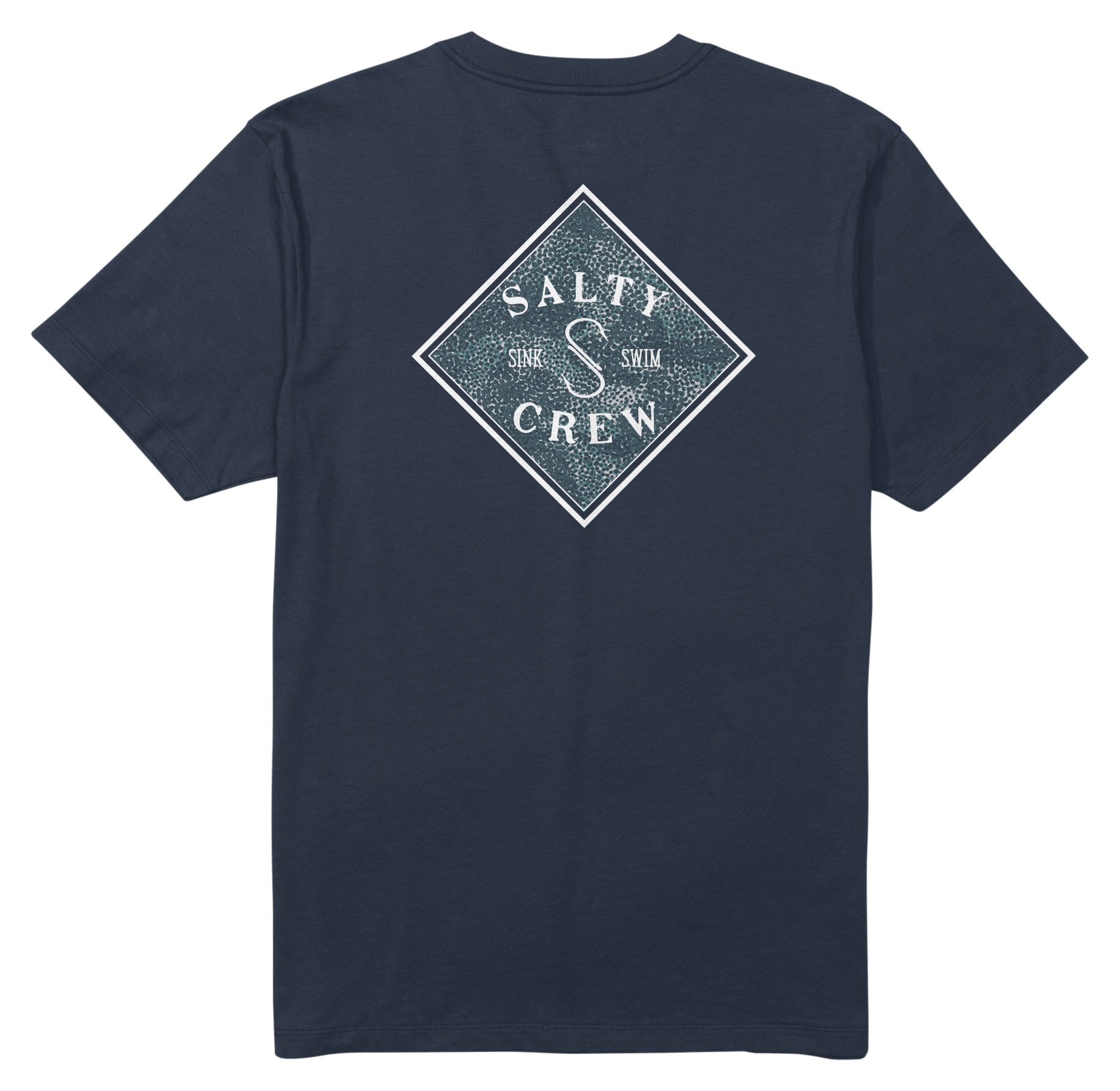Image of Salty Crew Tippet Fill Short-Sleeve T-Shirt - Navy