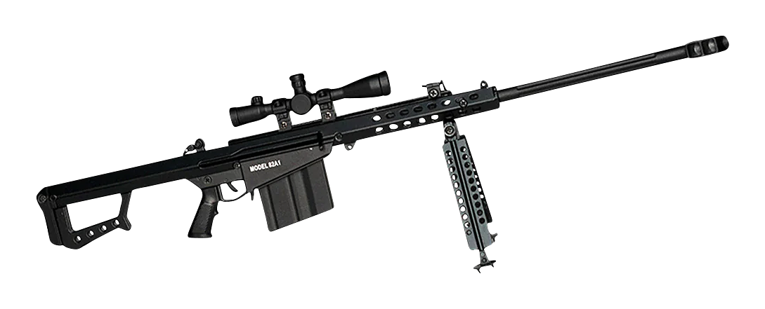 Image of GoatGuns Miniature Barrett Model 82A1 .50 BMG Diecast Gun Model