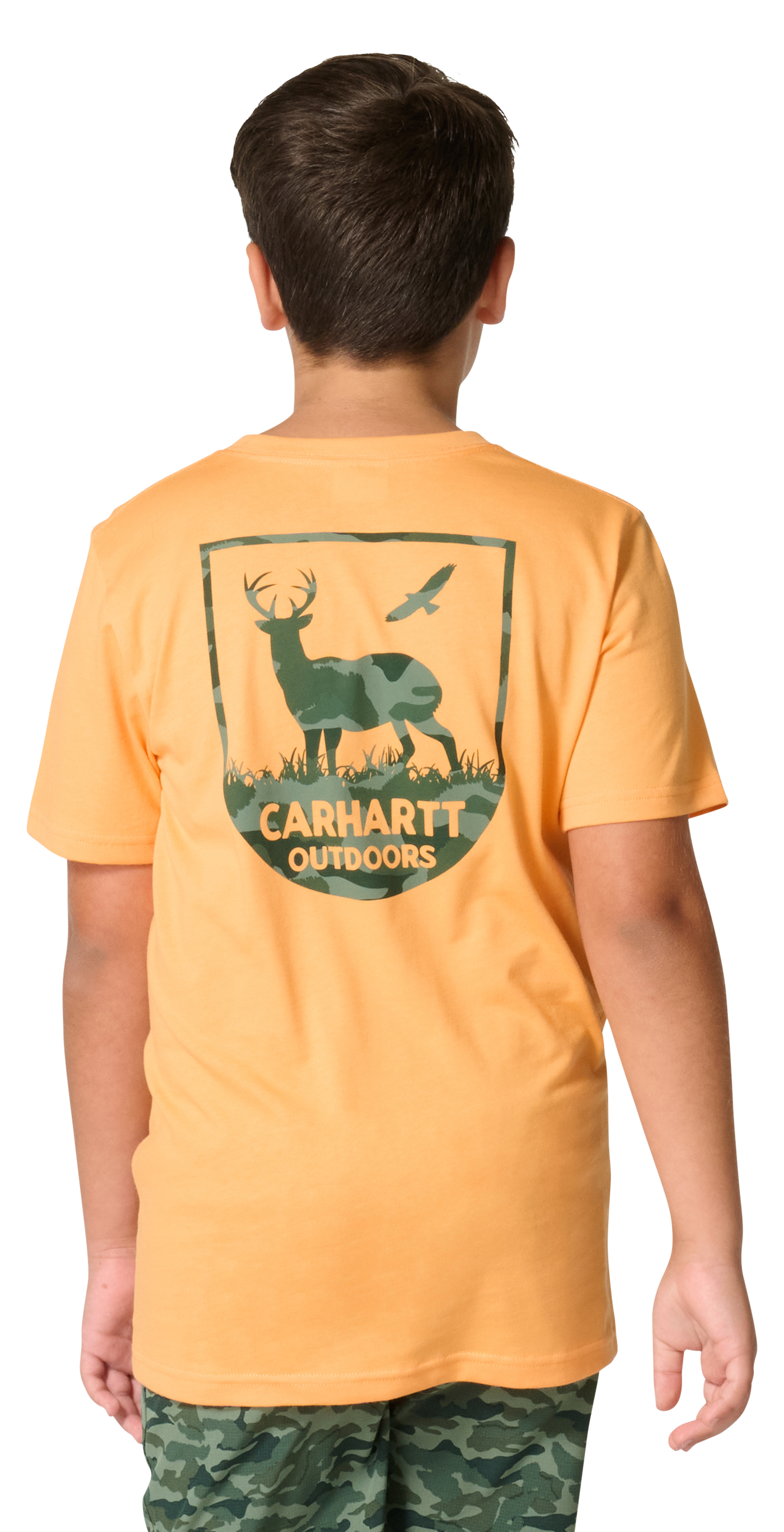 Image of Carhartt Camo Deer Short-Sleeve T-Shirt for Kids