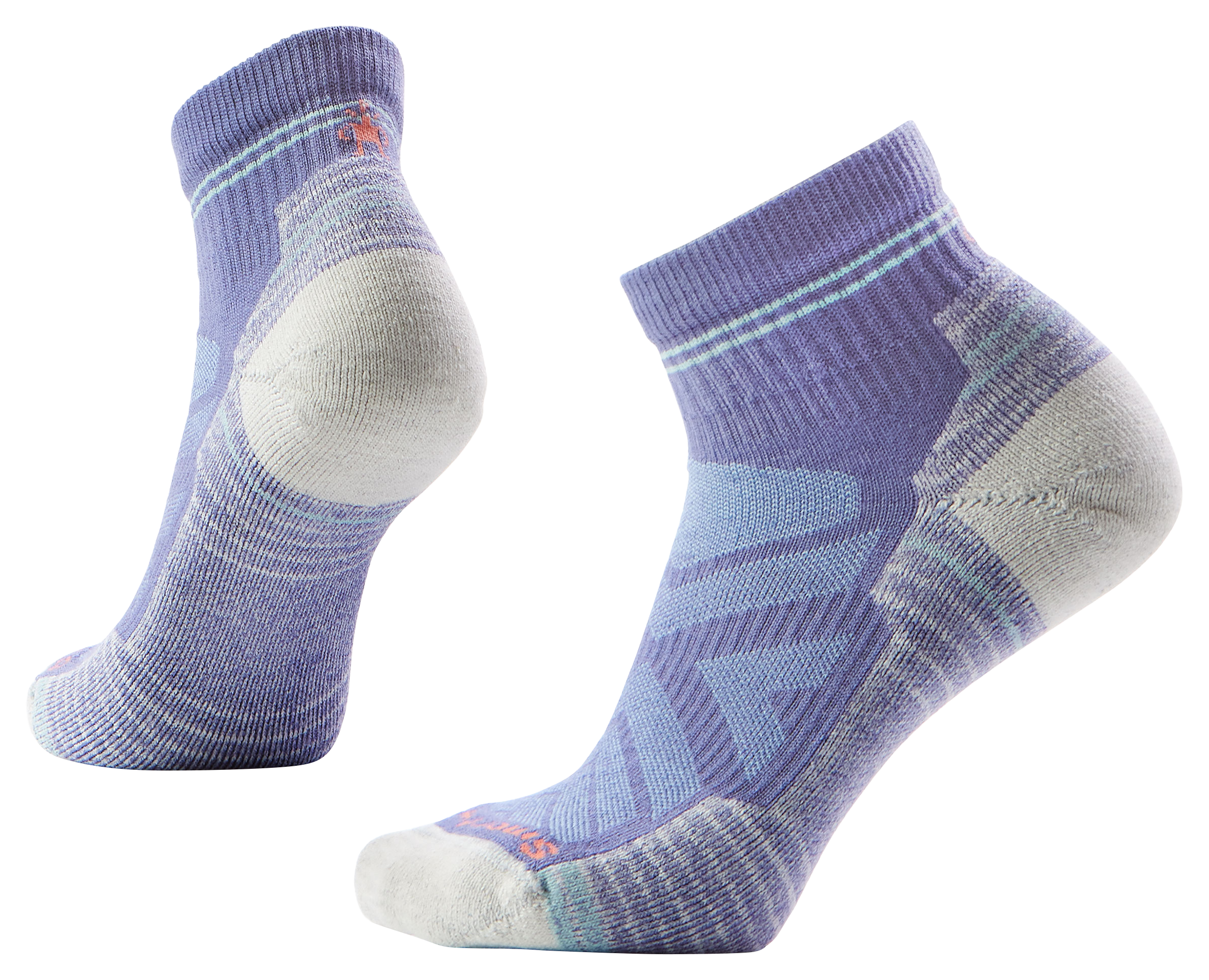 Image of Smartwool Hike Light Cushion Ankle Socks for Women - Nightfall Blue