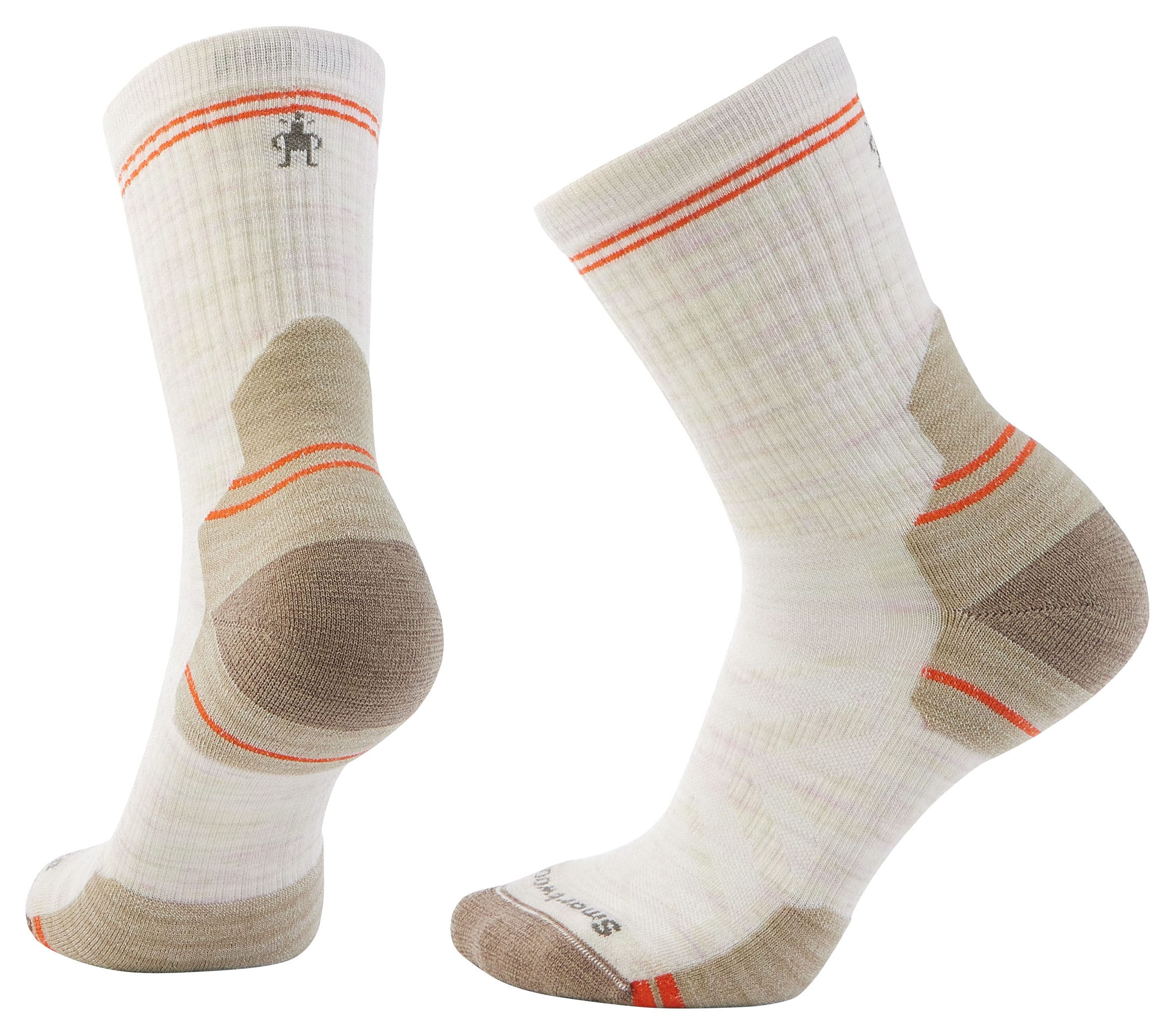 Image of Smartwool Hike Targeted Cushion Mid Crew Socks for Women - Moonbeam