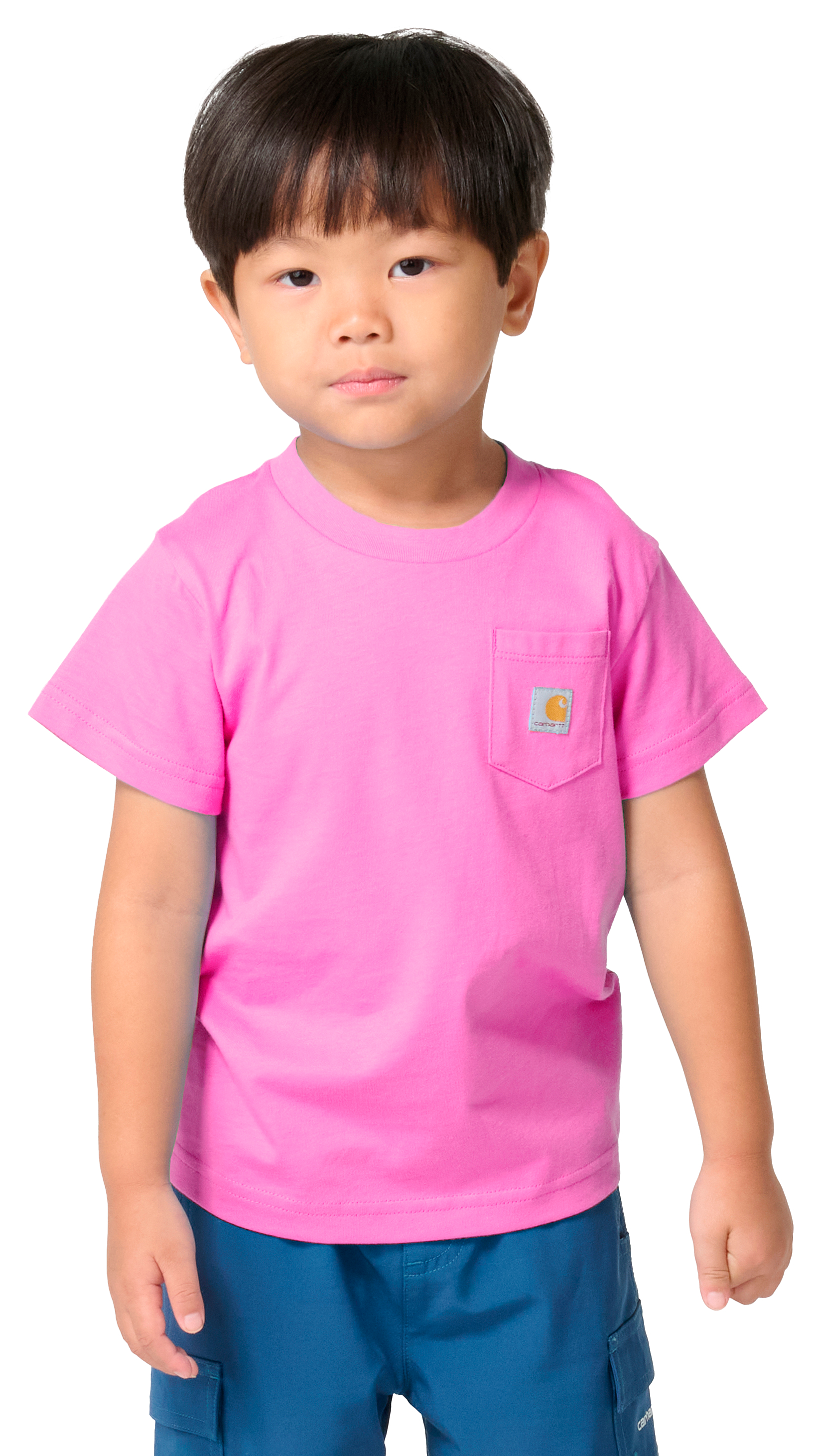 Image of Carhartt All-Cotton Short-Sleeve Pocket T-Shirt for Toddlers - Bodacious