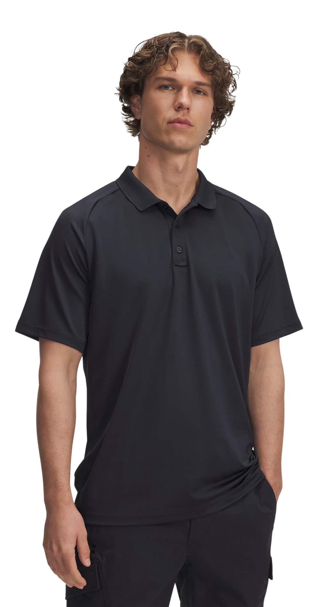 Image of Under Armour Tactical Performance Short-Sleeve Polo - Dark Navy Blue