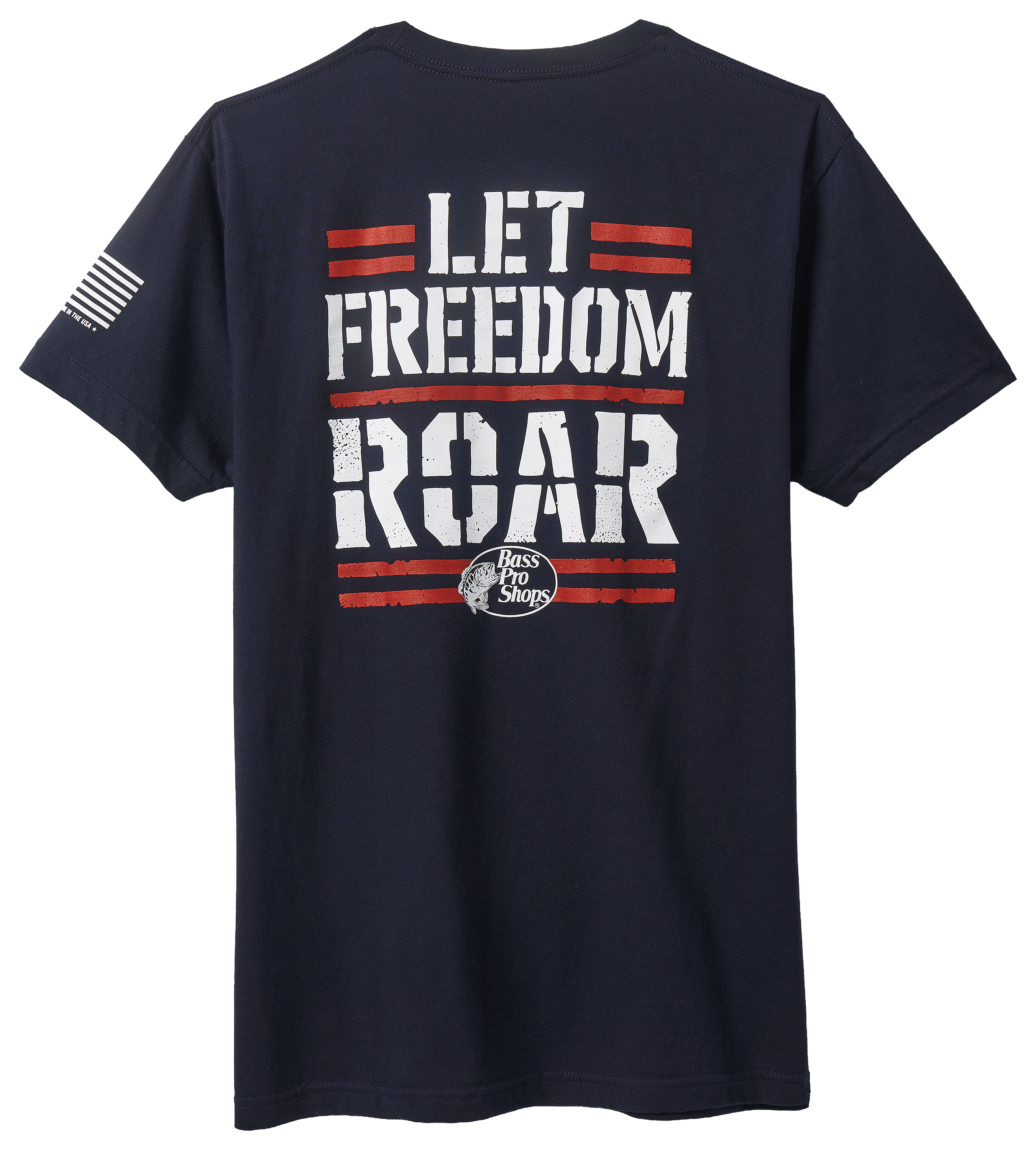 Image of Land of the Free Let Freedom Roar Short-Sleeve T-Shirt