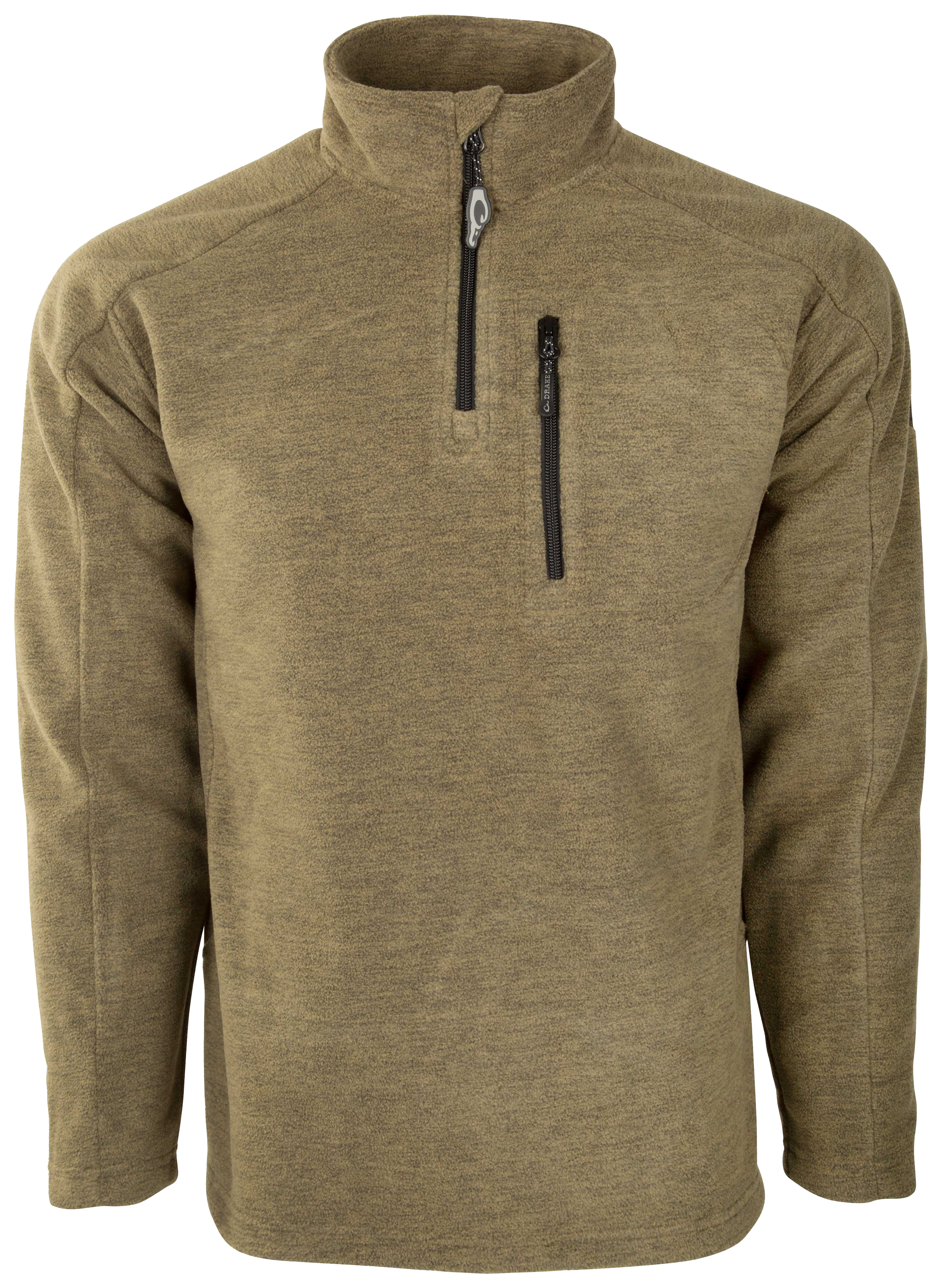 Image of Drake Waterfowl Heathered Windproof Quarter-Zip Pullover - Heathered Sage