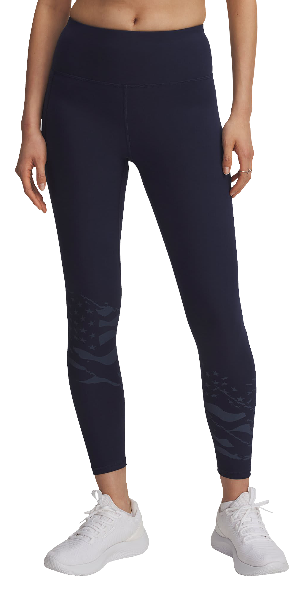 Under Armour Motion Freedom Ankle Leggings - Midnight Navy/Downpour Gray