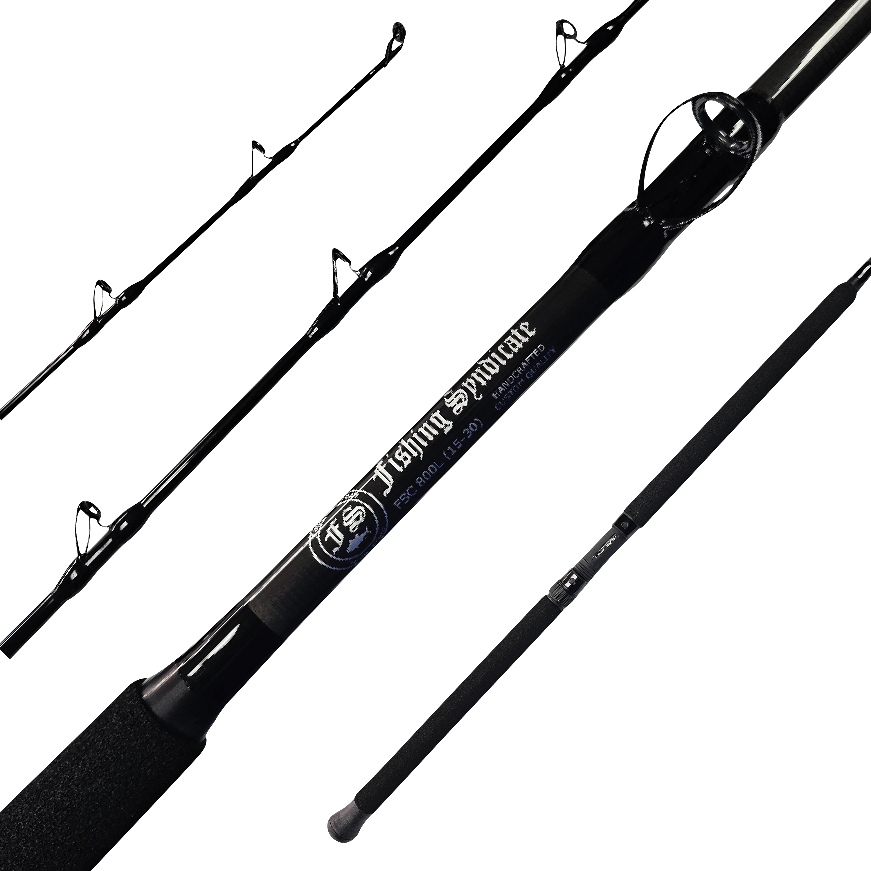Image of "Fishing Syndicate All-Purpose Composite Series Conventional Rod - 7'6"" - Heavy"