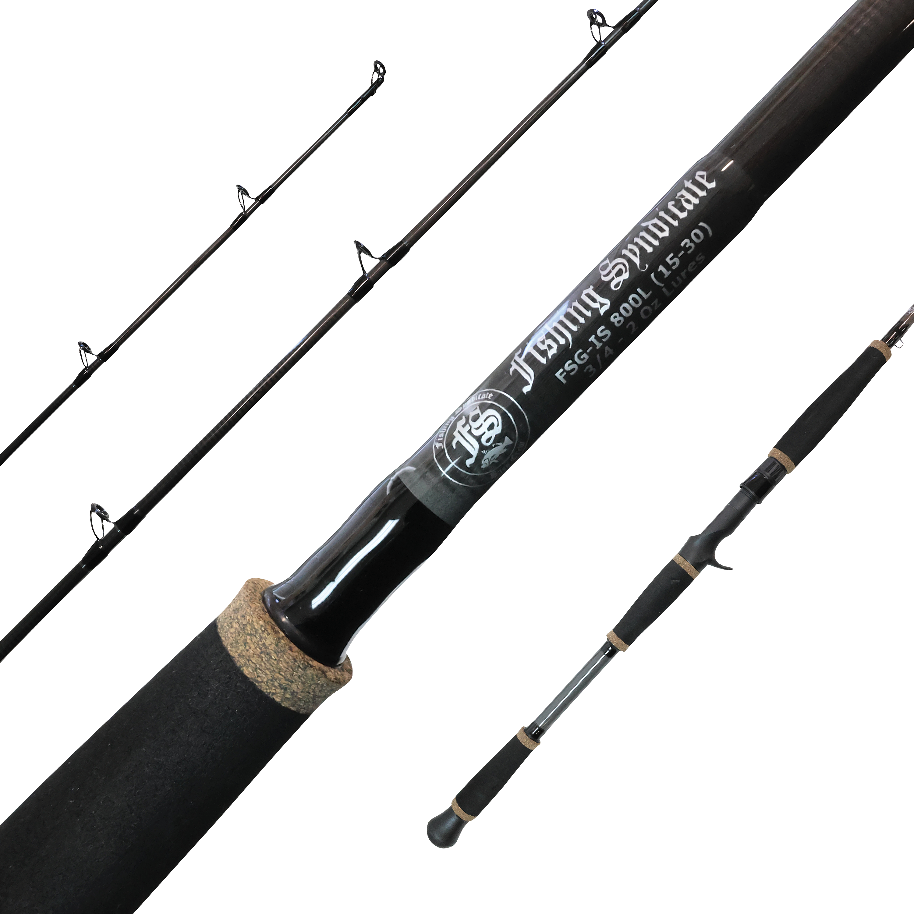 Image of Fishing Syndicate Inshore Graphite Series Casting Rod - 8' - Light