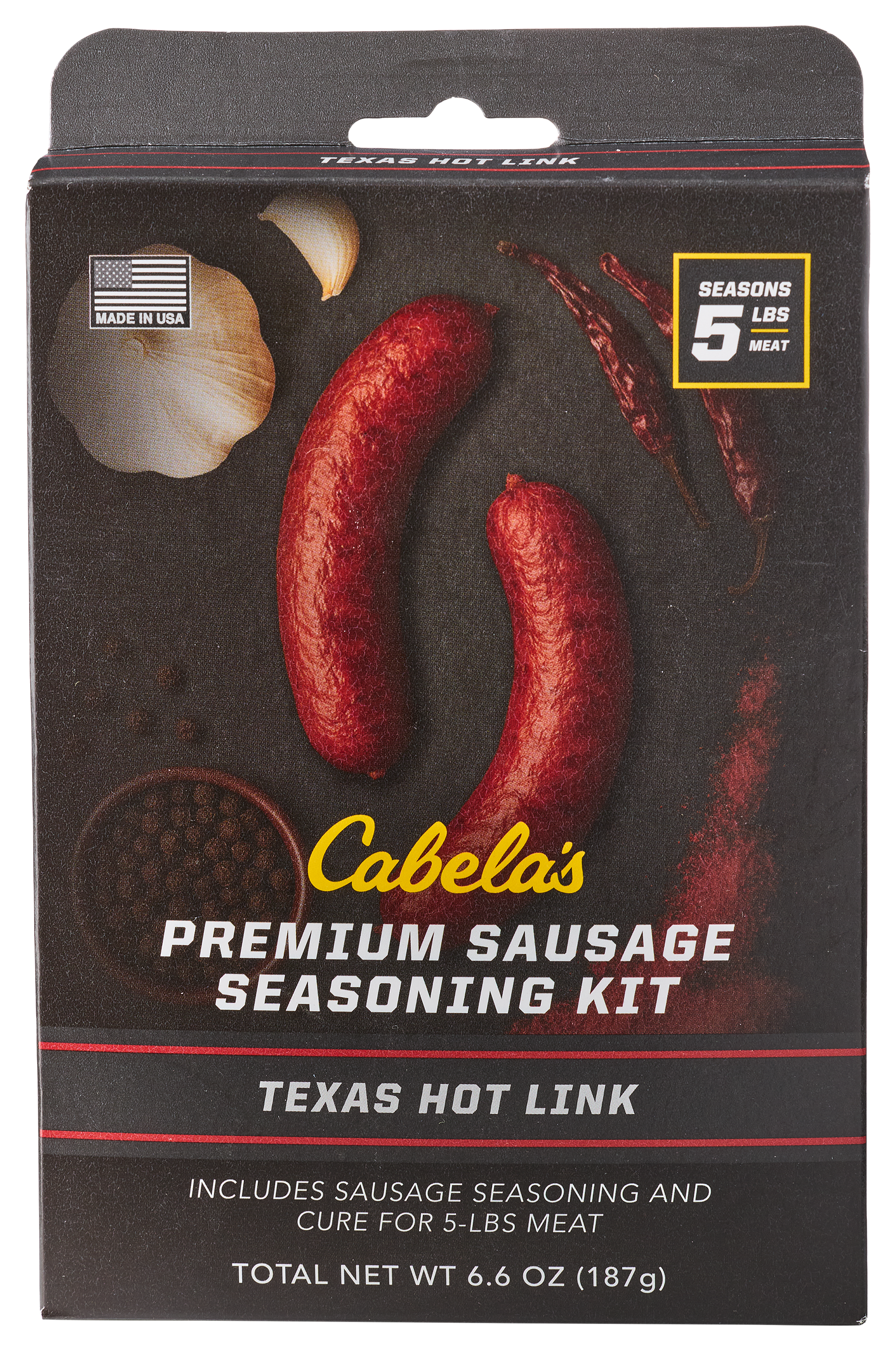 Cabela's Texas Hot Link Premium Sausage Seasoning Kit