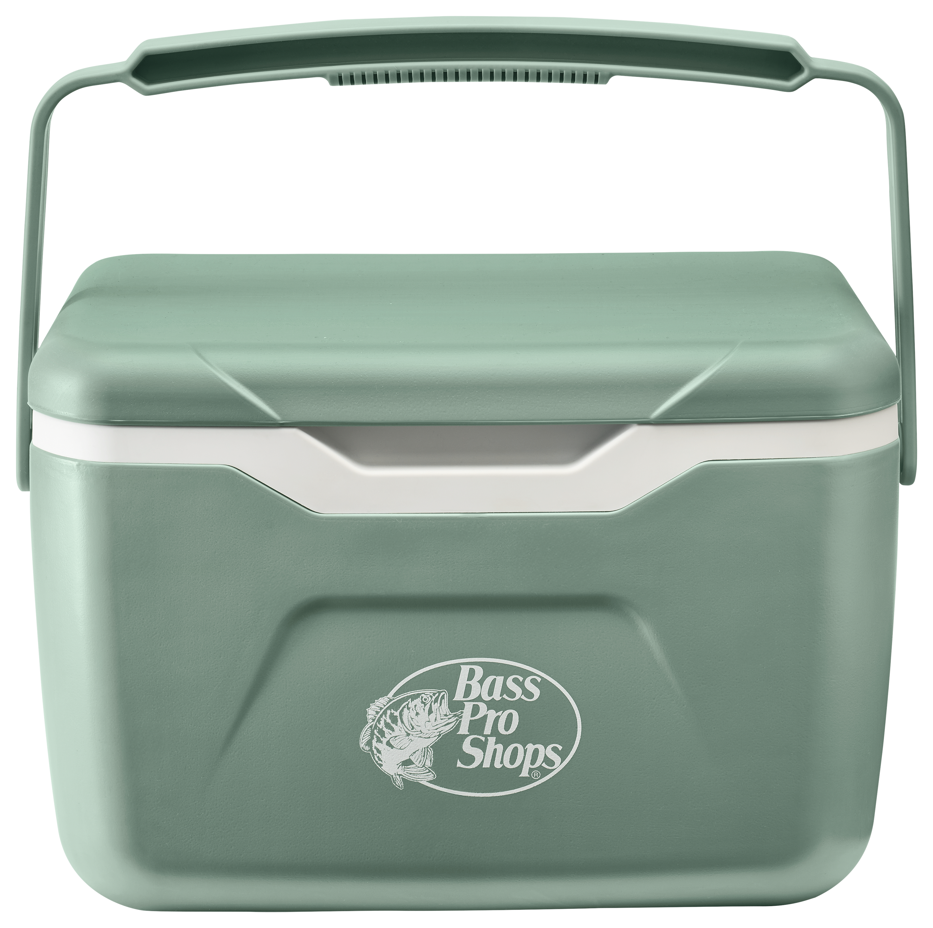 Image of Bass Pro Shops 11-Qt. Hard-Sided Cooler - Iceberg Green